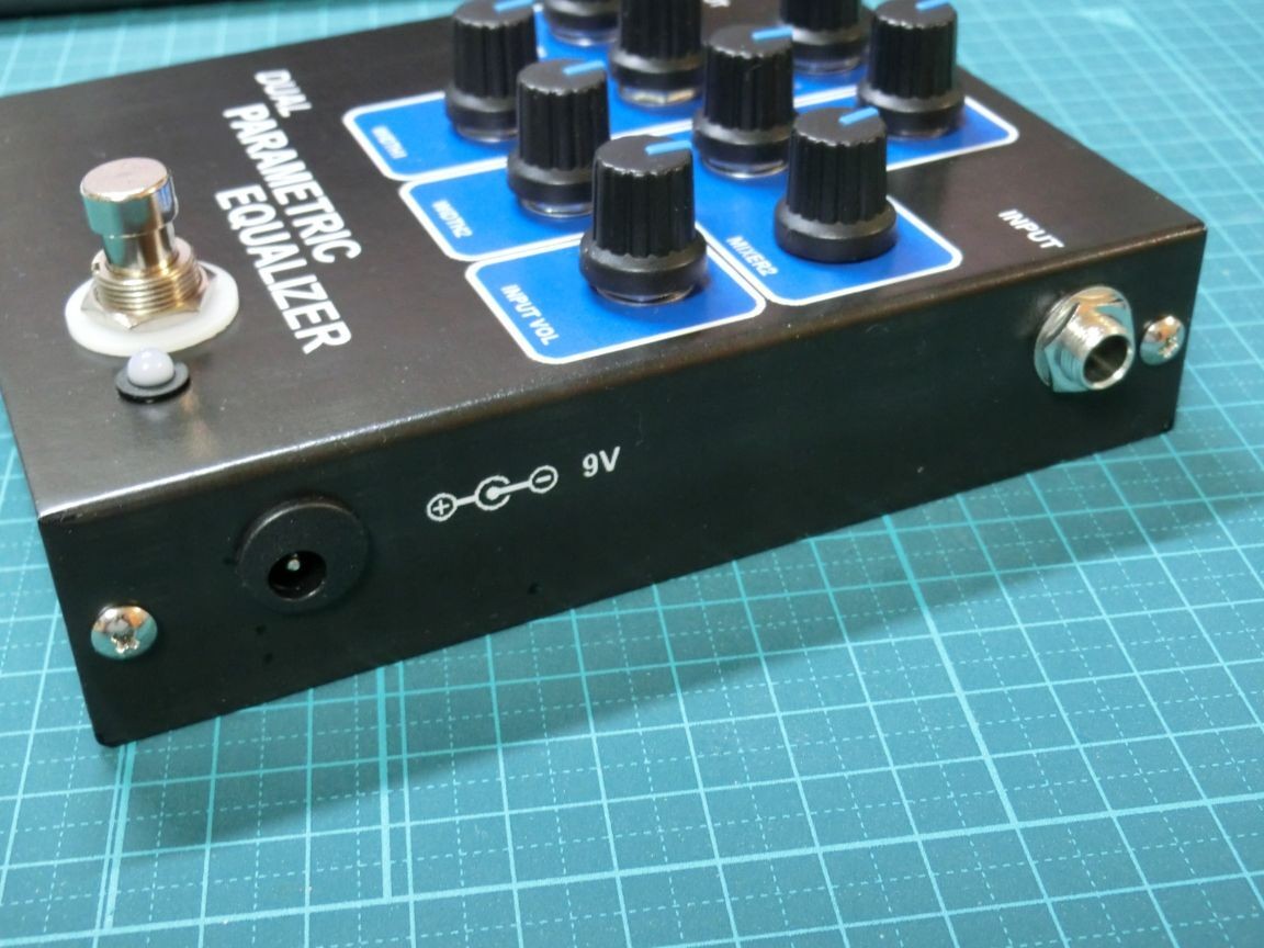 Dual Parametric Equalizer Handmade Guitar Effects Pedal Near Mint JAPAN