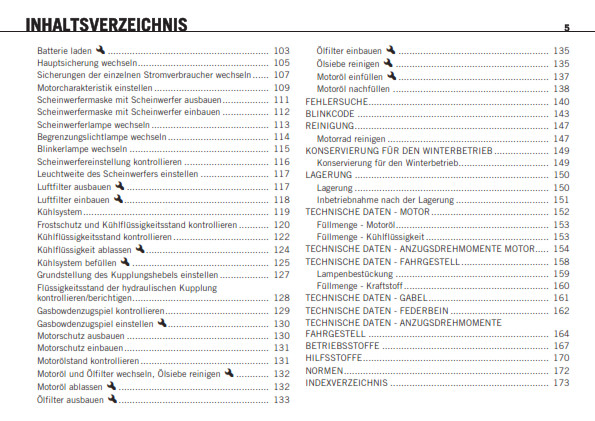 GERMAN LANGUAGE - KTM 2009 - 690 ENDURO - BEDIENUNGSANLEITUNG