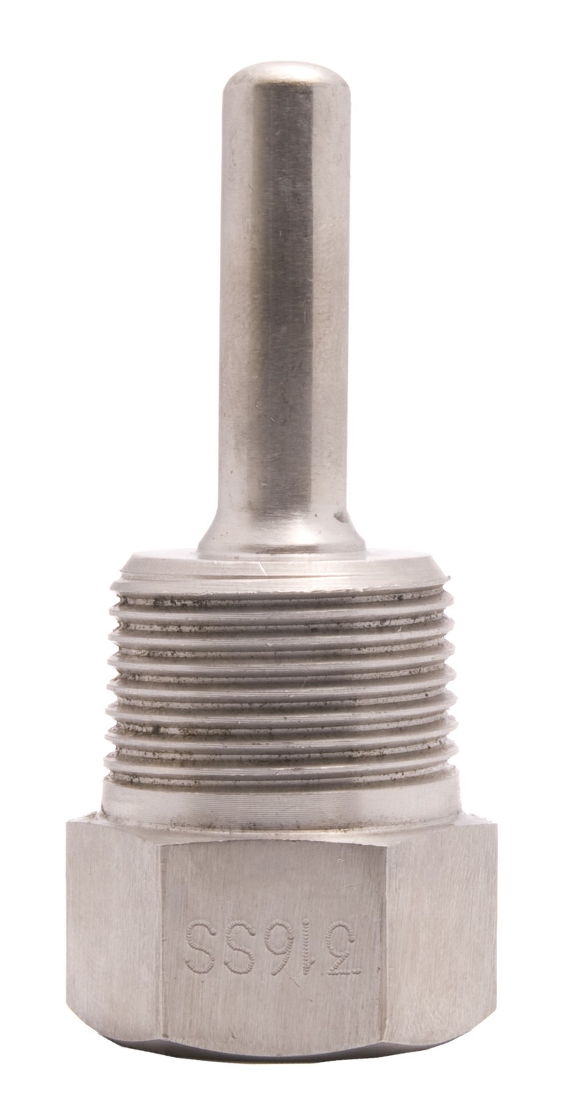2-1/2" Thermowell F-1/2" NPT X M-3/4" NPT 316SS