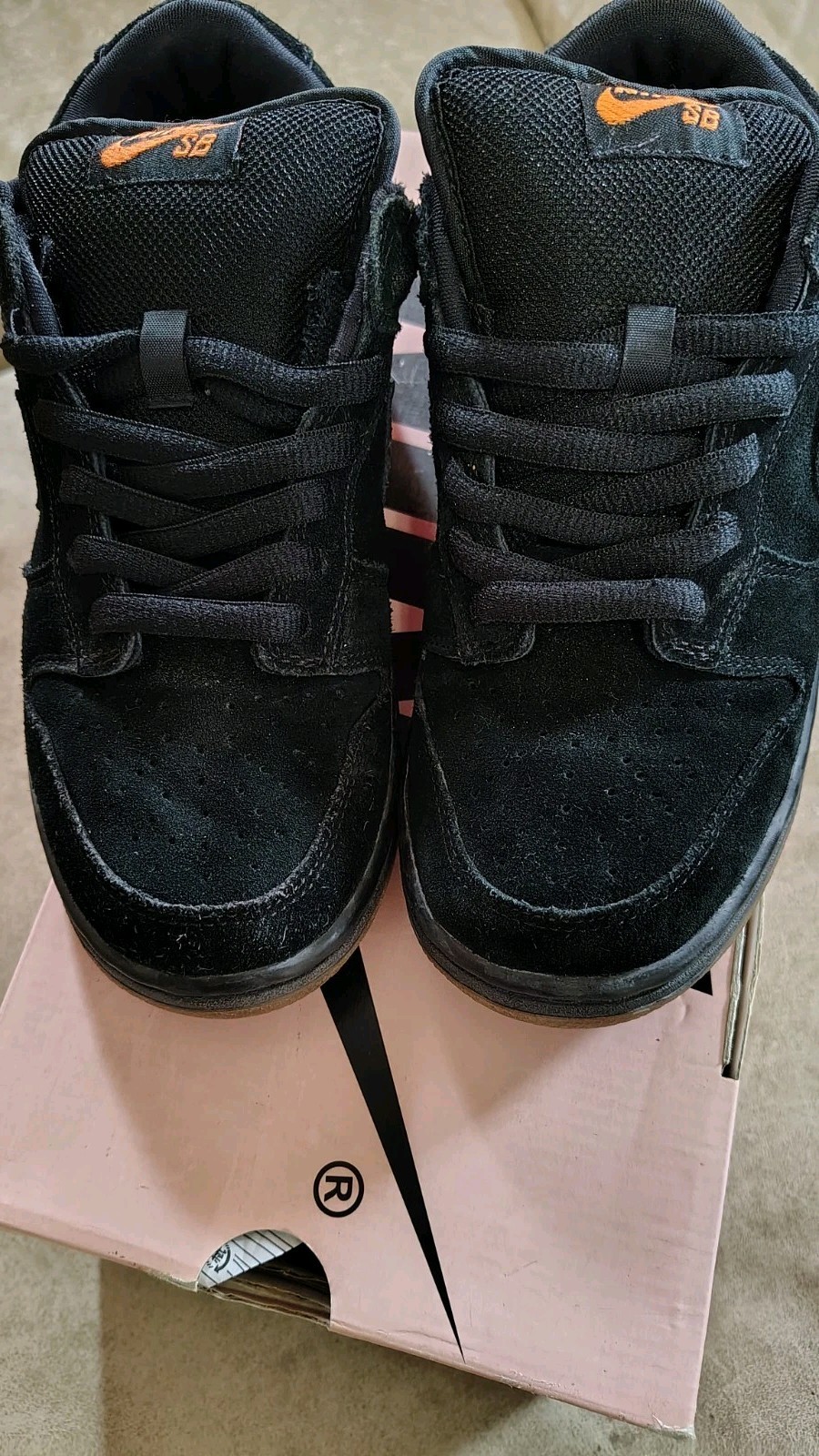 Nike SB Dunk Low Pro Halloween Pack 2005 Size 6 Skateboarding Shoes