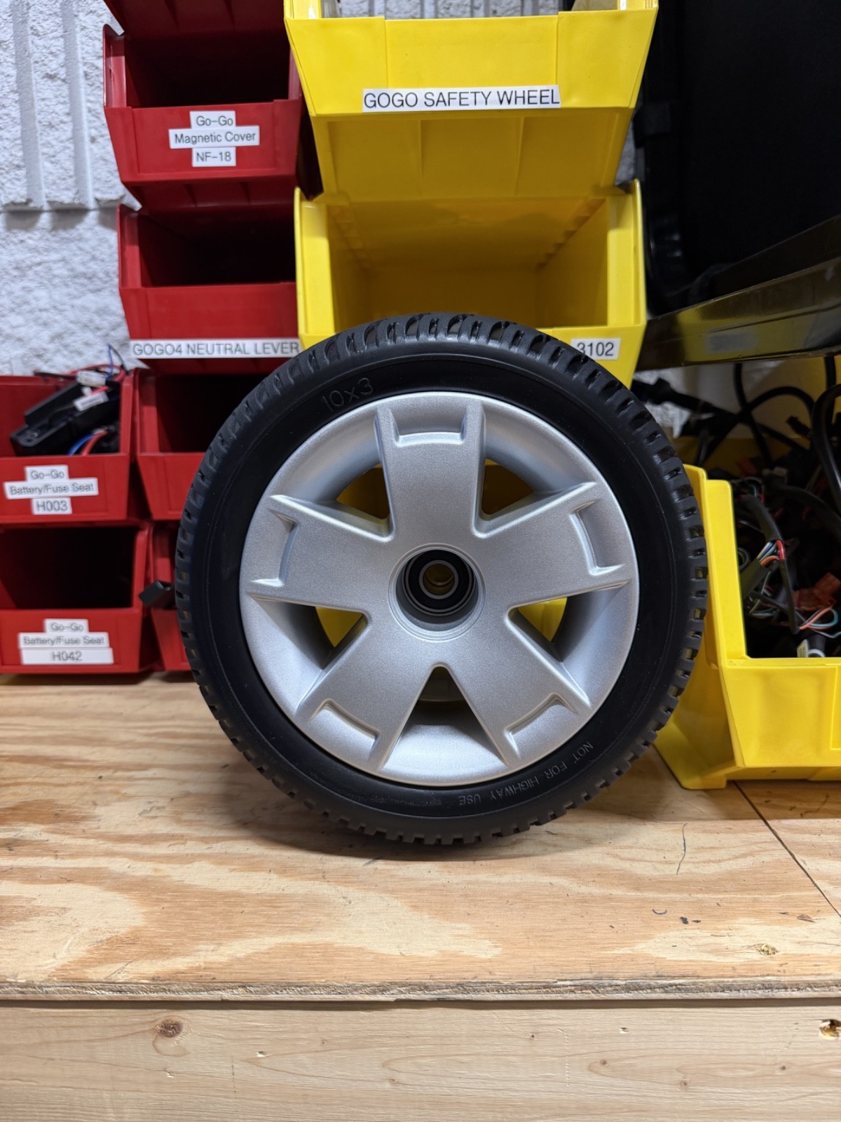 Mobility Scooter Wheel Tire, Pride Mobility Victory/Rascal Front NEW