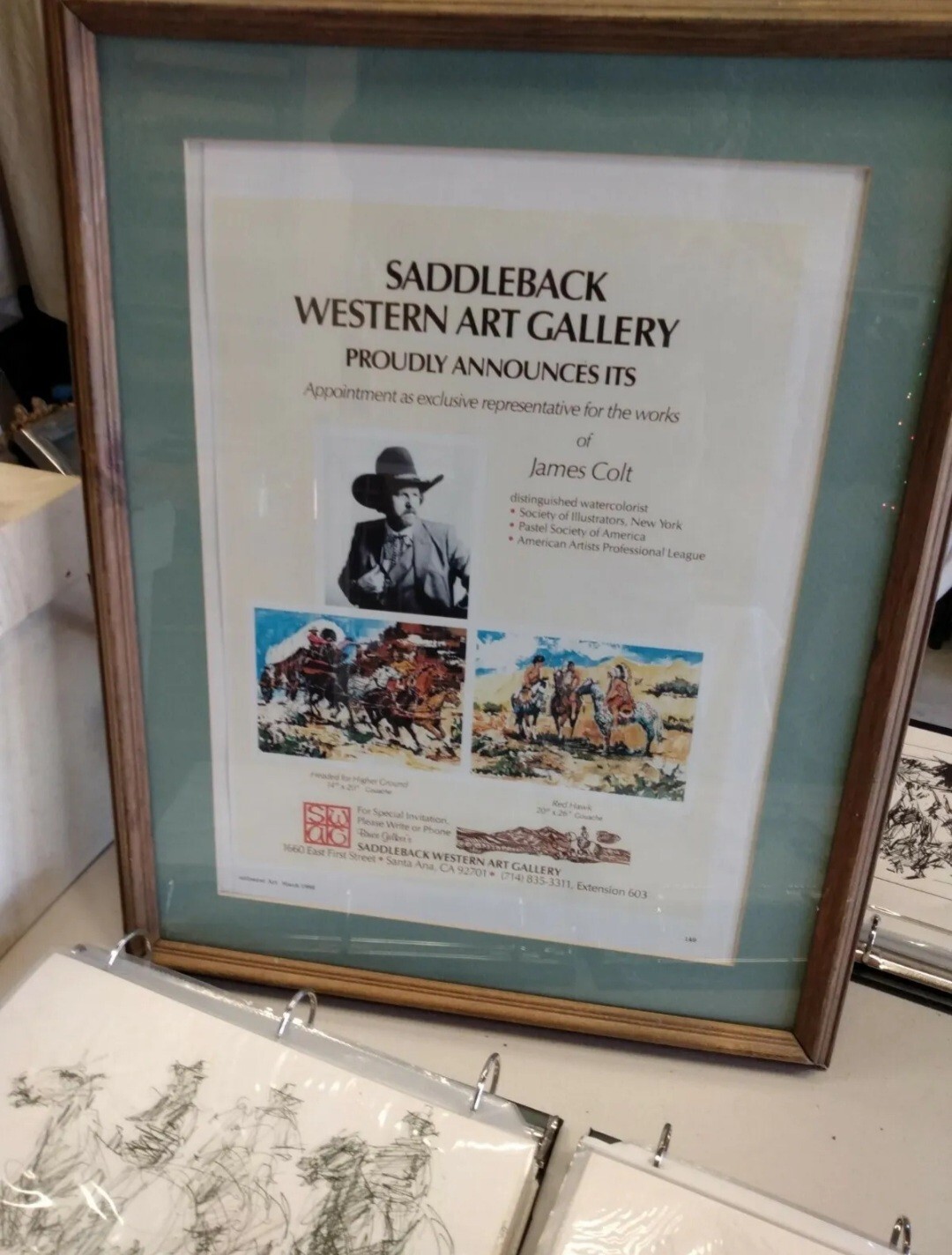 James Colt Western Cowboys Sketching (37)