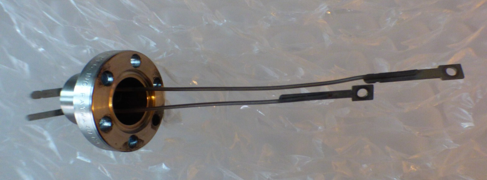 MDC thermocouple UHV 1.33" CF (DN16CF)