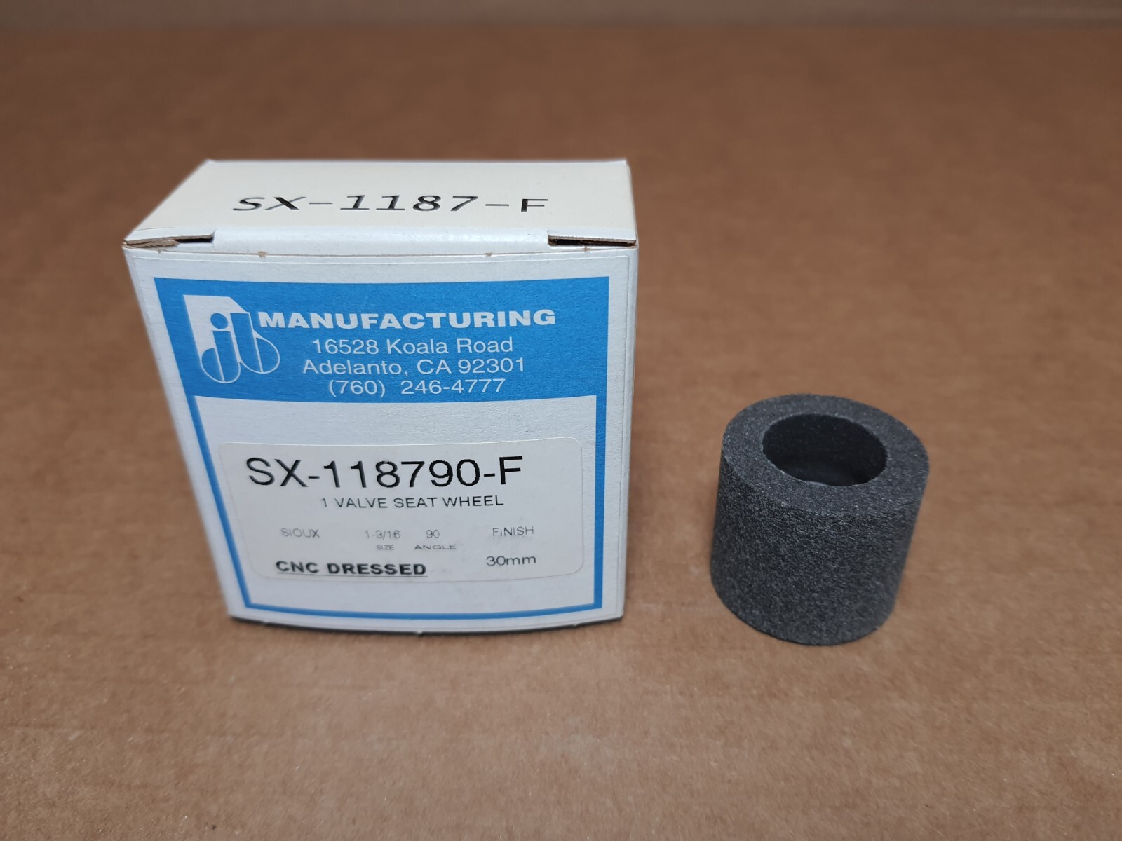 1-3/16" Sioux Valve Seat Grinding Wheel (Finish)