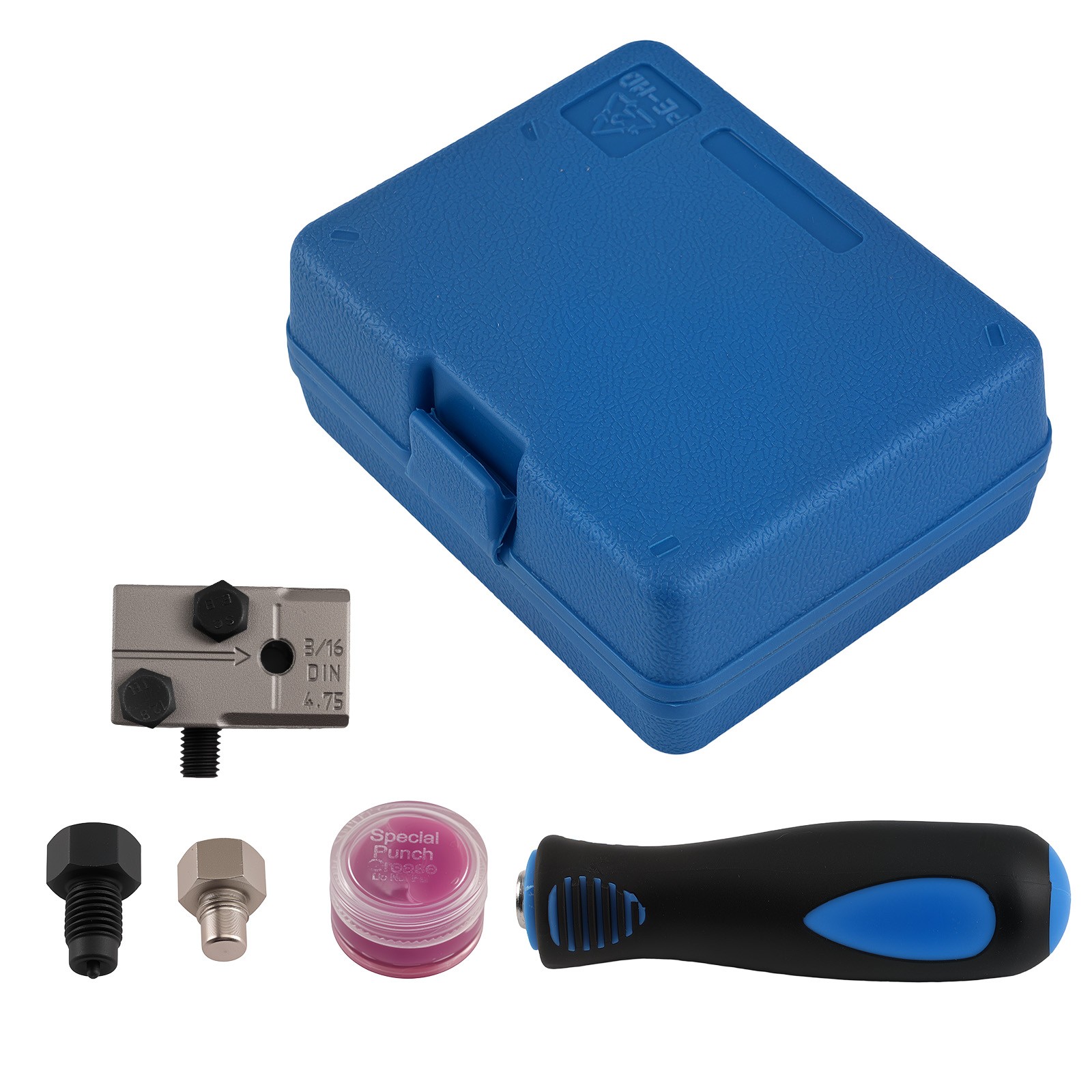 3/16-Inch Brake Pipe Hand Held Single Flaring Tool Professional In-situ Tool