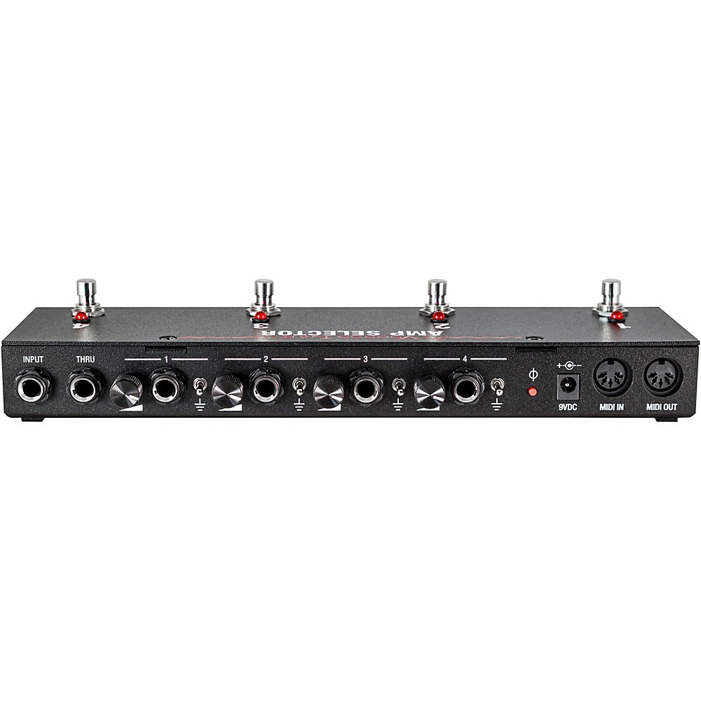Voodoo Lab Amp Selector PRO 4-Output Switch/Blend Pedal