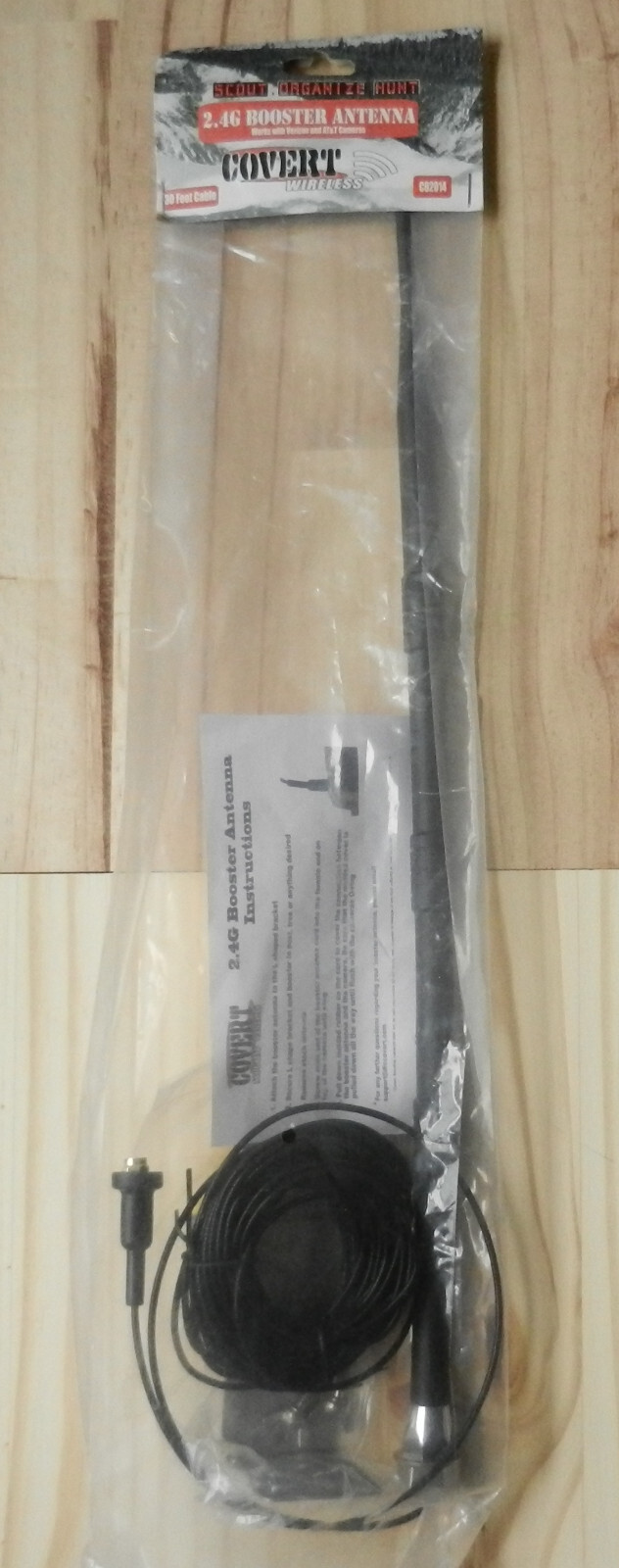 Covert Scouting Cameras; Transmitter & LC-32 Camera Package; 30' Ant.;LoRa LB-A3