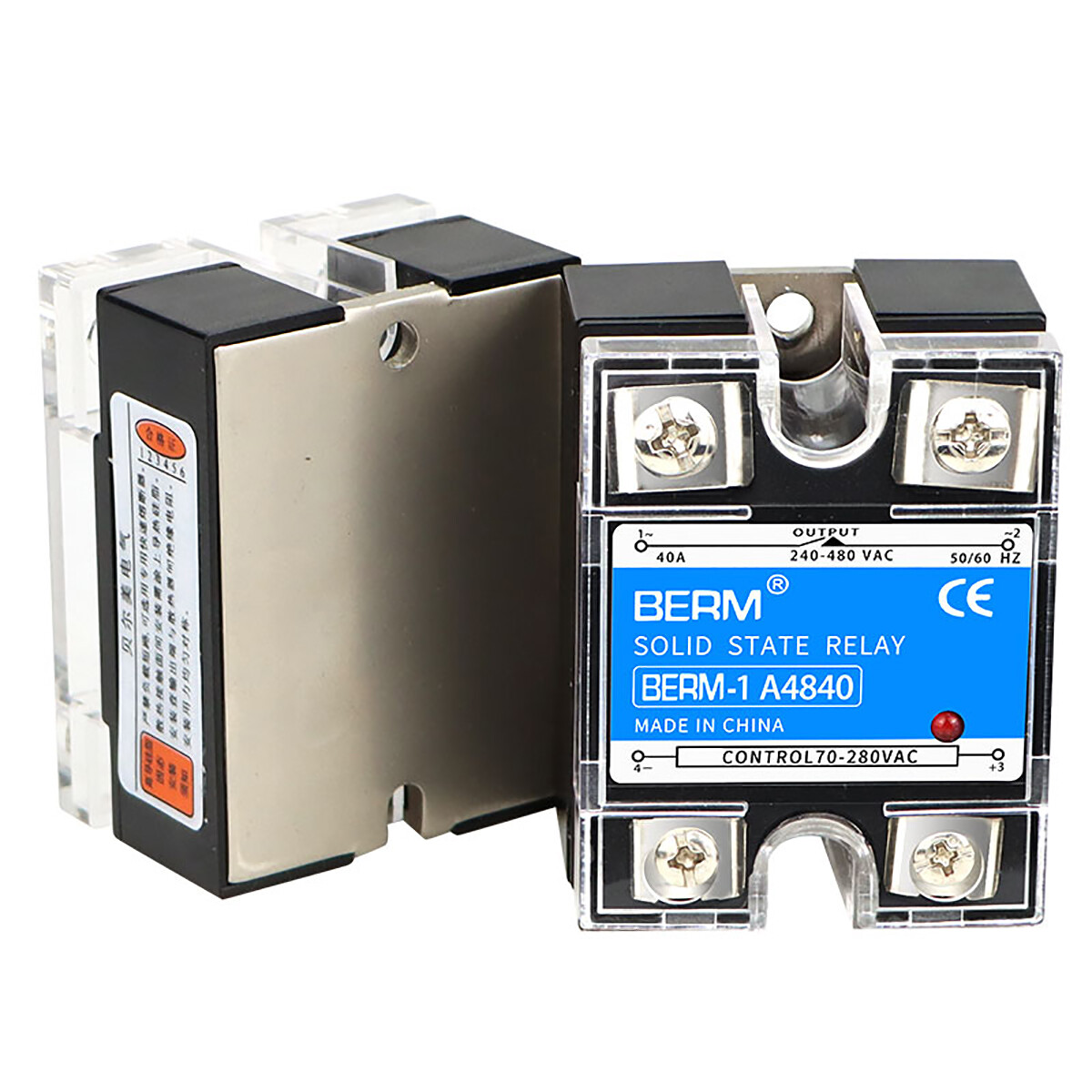 Solid State Relays Module AC-AC Single-phase SSR-10/25/40/60/80/100 Contactless