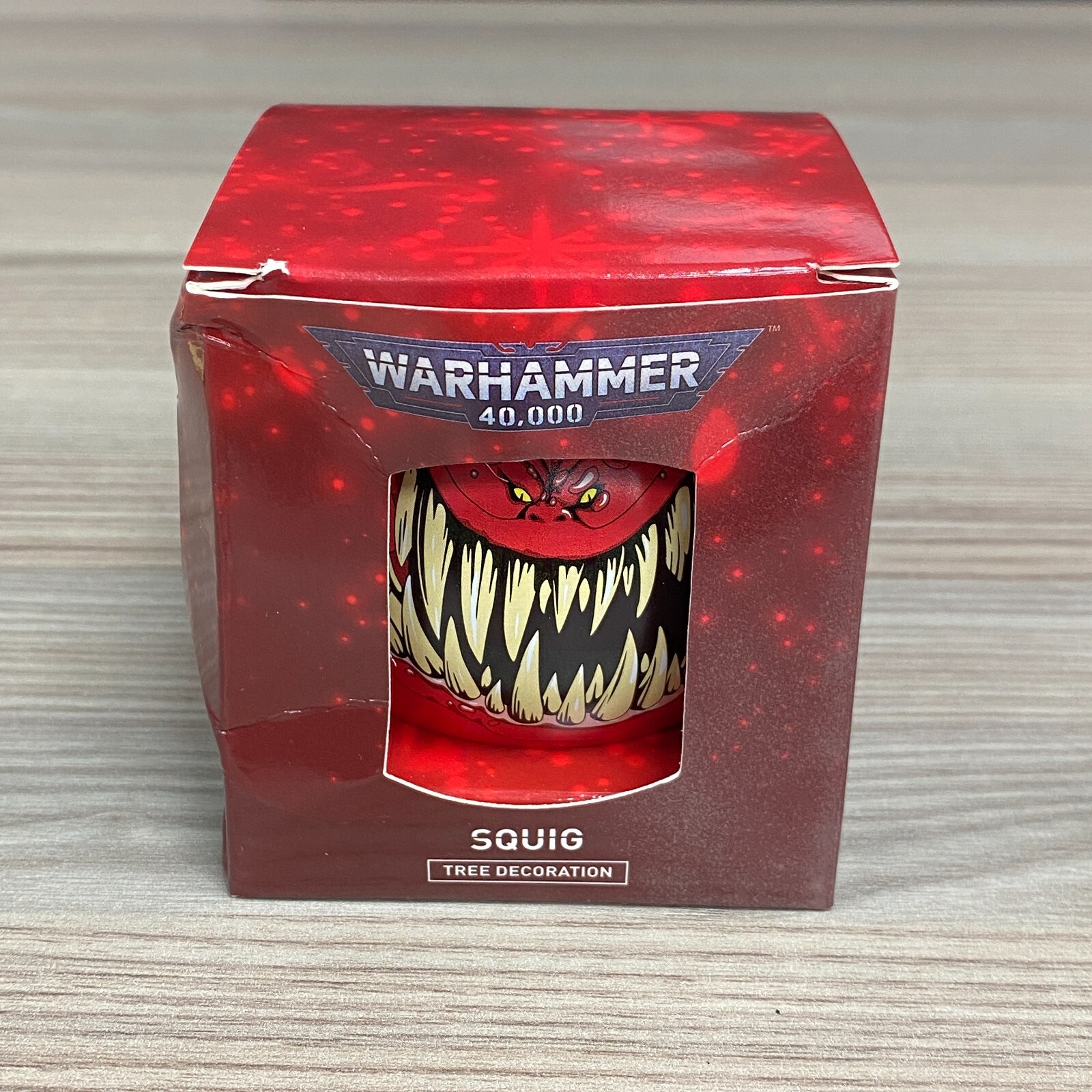 SQUIG TREE DECORATION WARHAMMER 40,000 ORKS BAUBLE OFFICIALLY LICENSED 40K