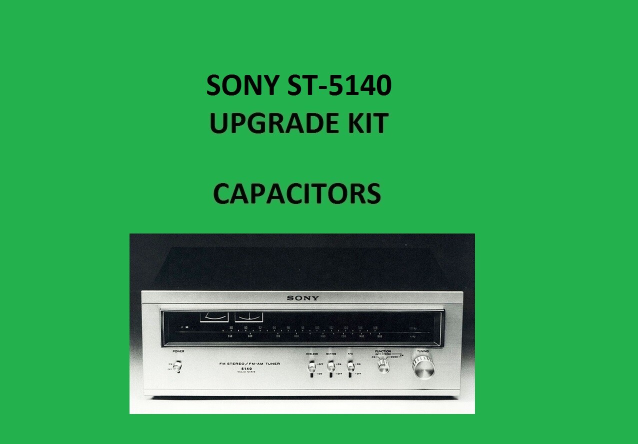 Stereo Tuner SONY ST-5140 Repair KIT - all capacitors