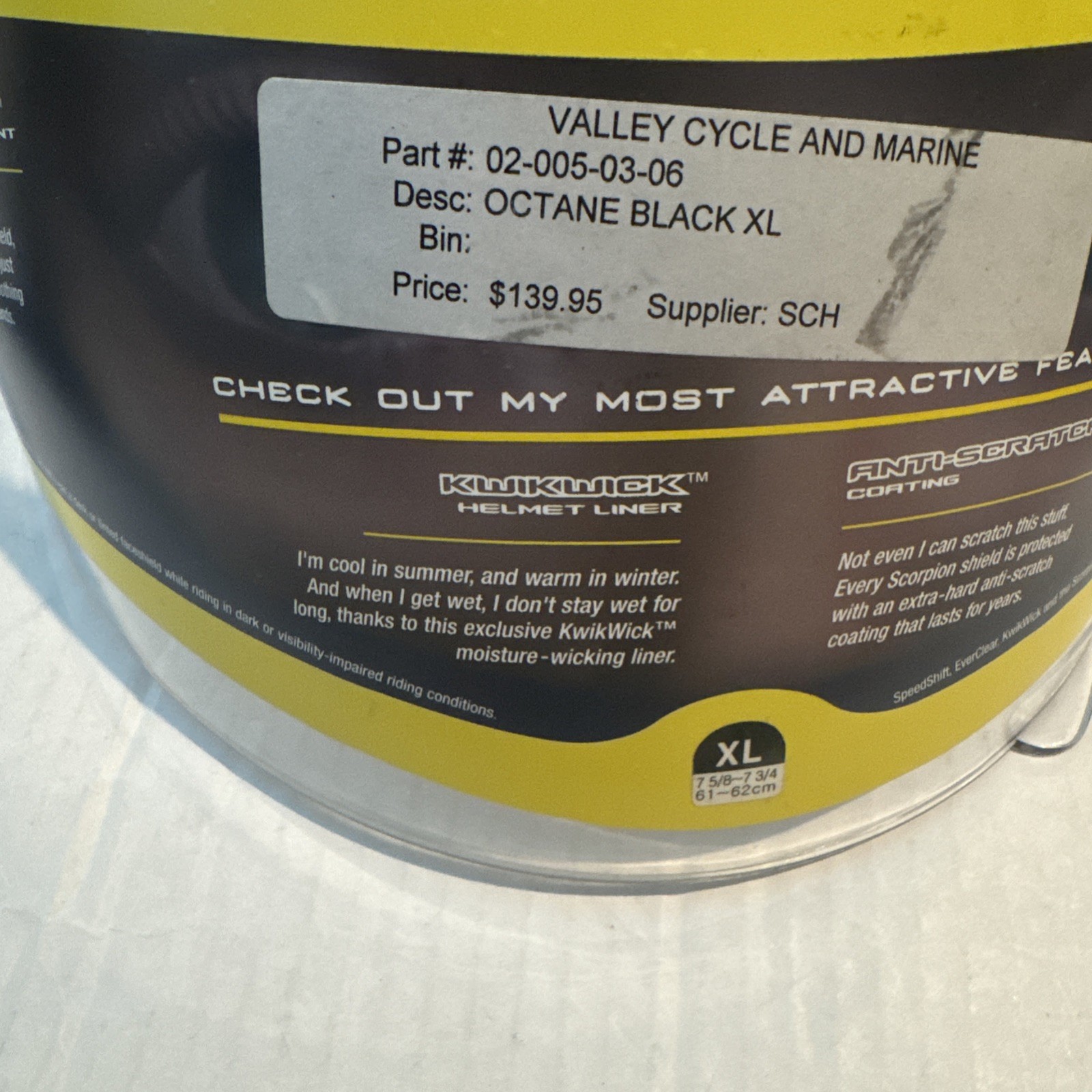 Speedshift Shield Replacement Octane Black XL