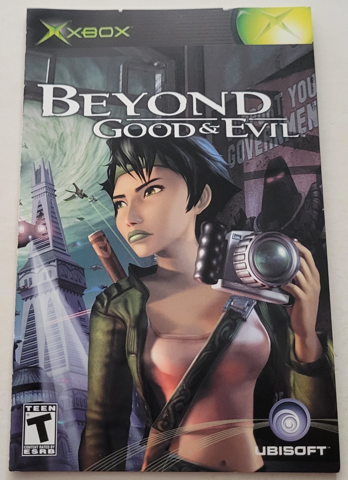 CASE & MANUAL ONLY - Beyond Good & Evil (Xbox, 2003) Near Mint Cond! Ubisoft