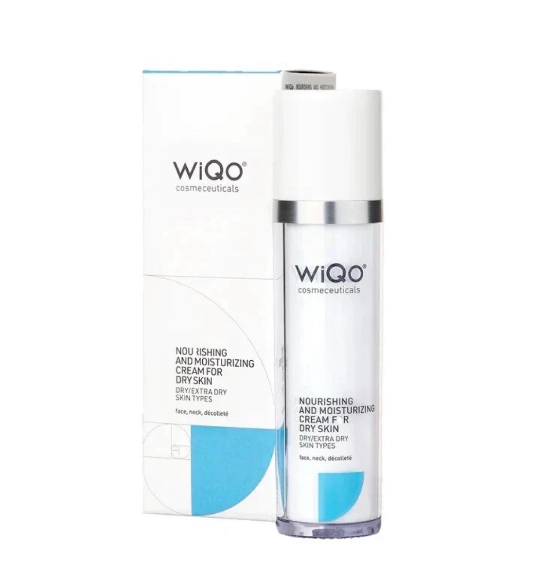 WiQo Nourishing And Moisturizing Cream Dry Skin 50ml NEW PACKAGING US SELLER