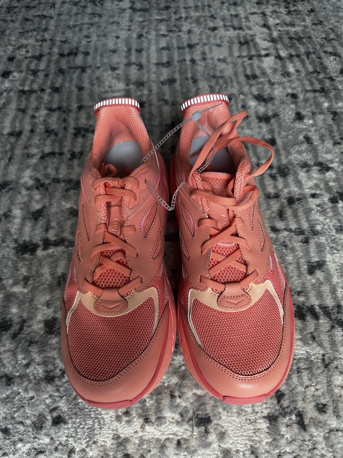 Hoka One Clifton L Shoes Guava Electric Coral 1160050-GCC Men's Size 12