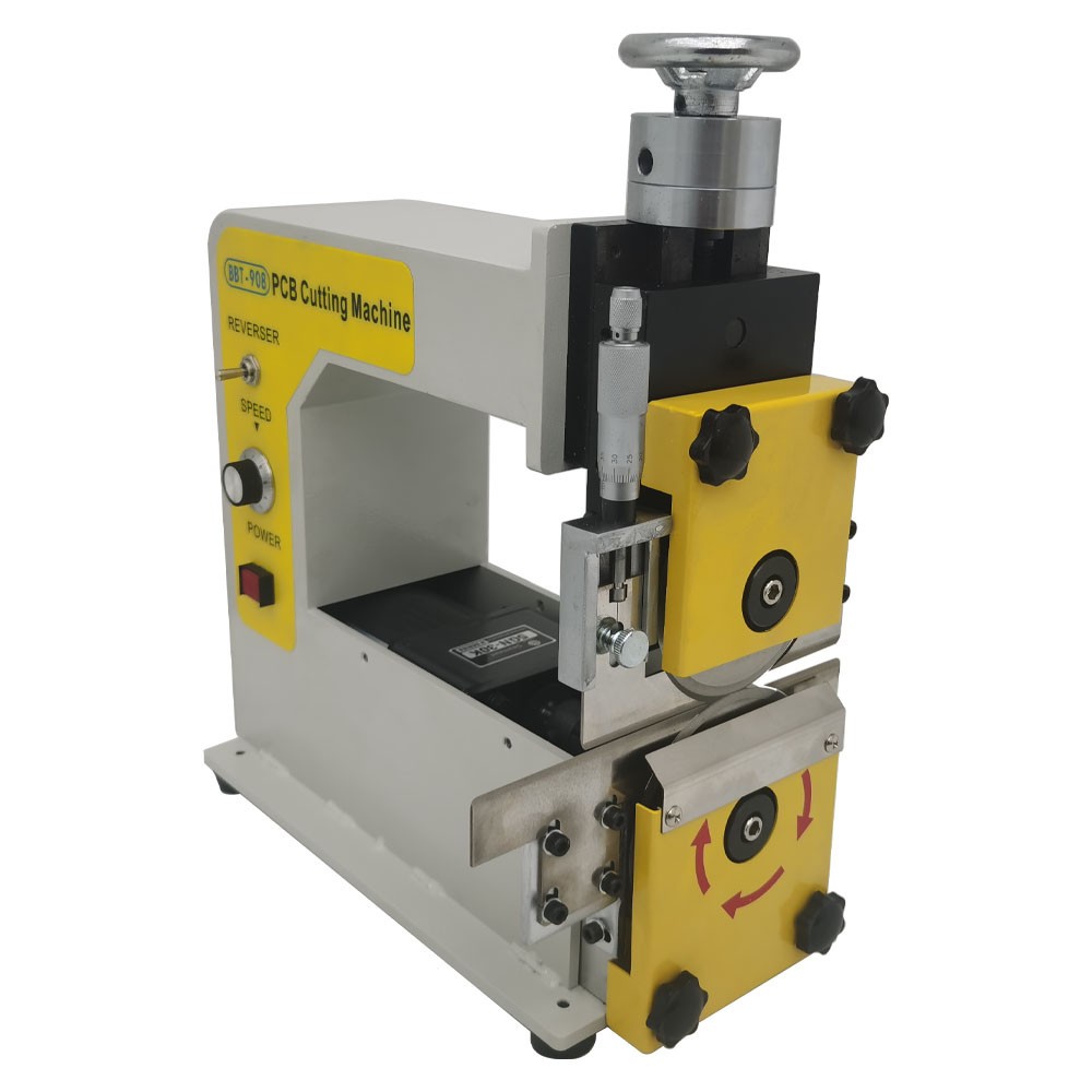 Auto V-Cut Separator PCB Cutting Machine Board Division 0.6-1.6mm Thick 110v 40w