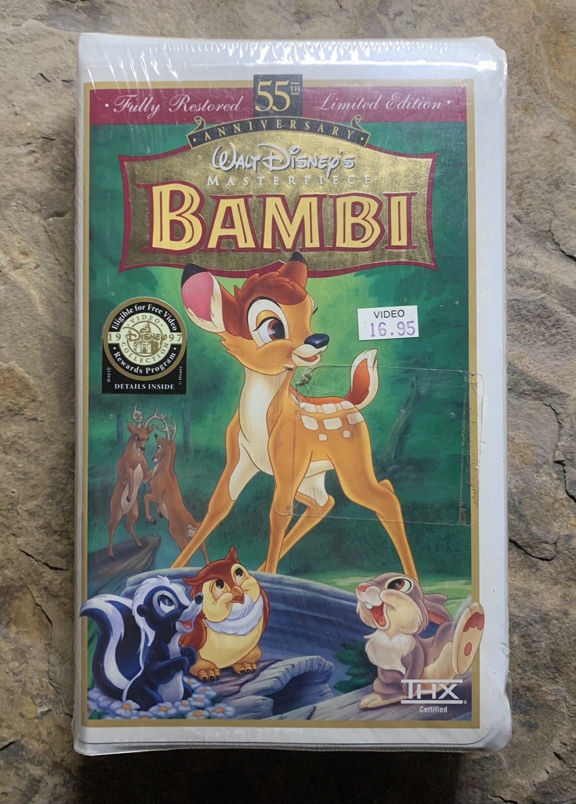 Bambi VHS Tape. New Sealed