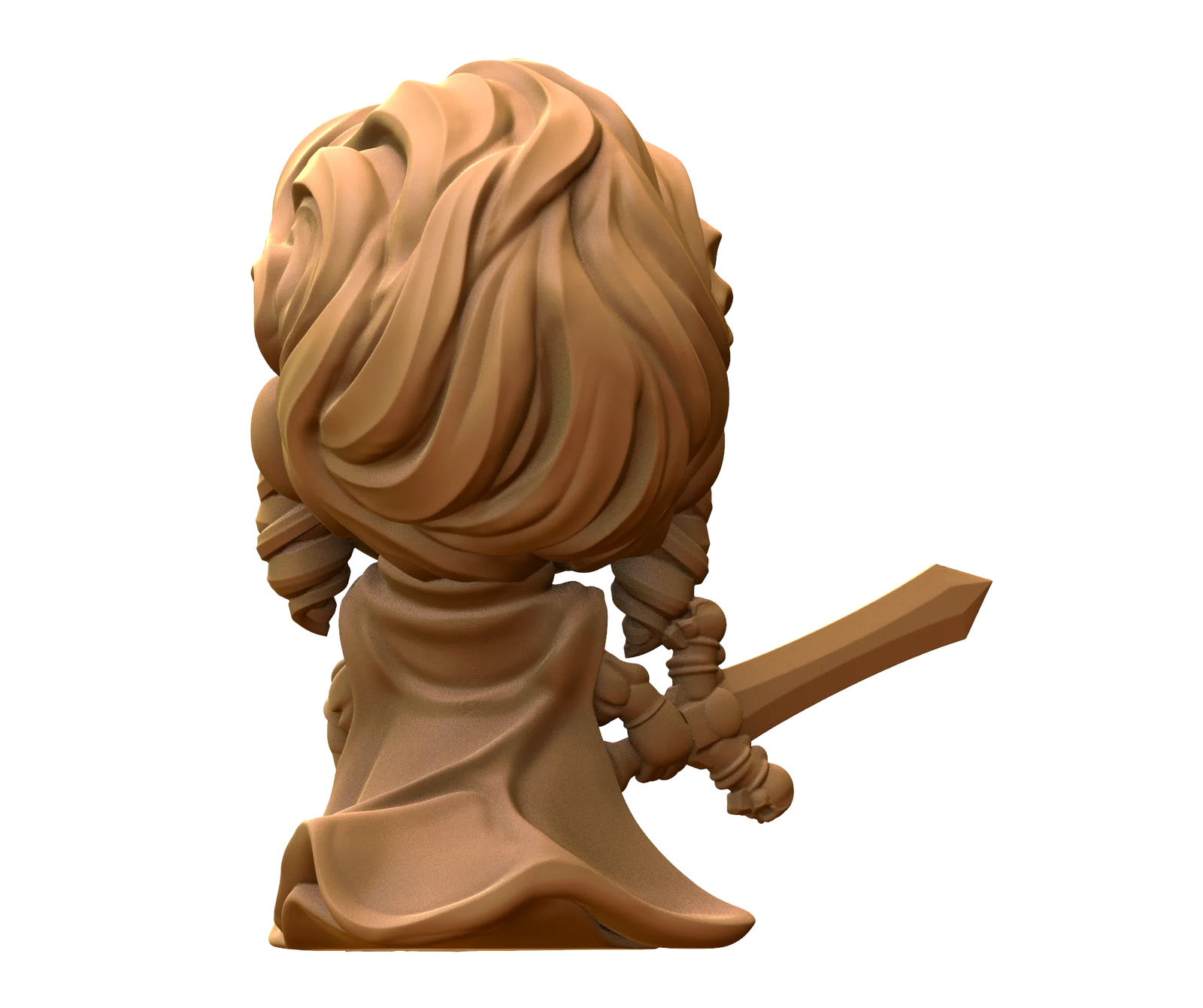 Capsule Chibi - D-World - Death Maiden W/Sword