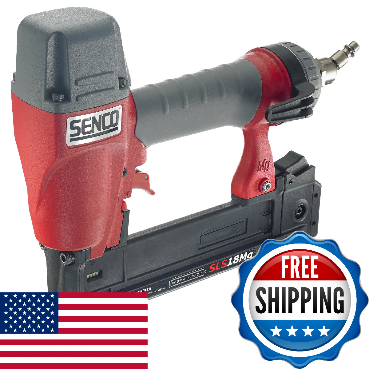 Senco SLS18 1W0002N 1/2-Inch to 1-1/2-Inch 18-Gauge Stapler