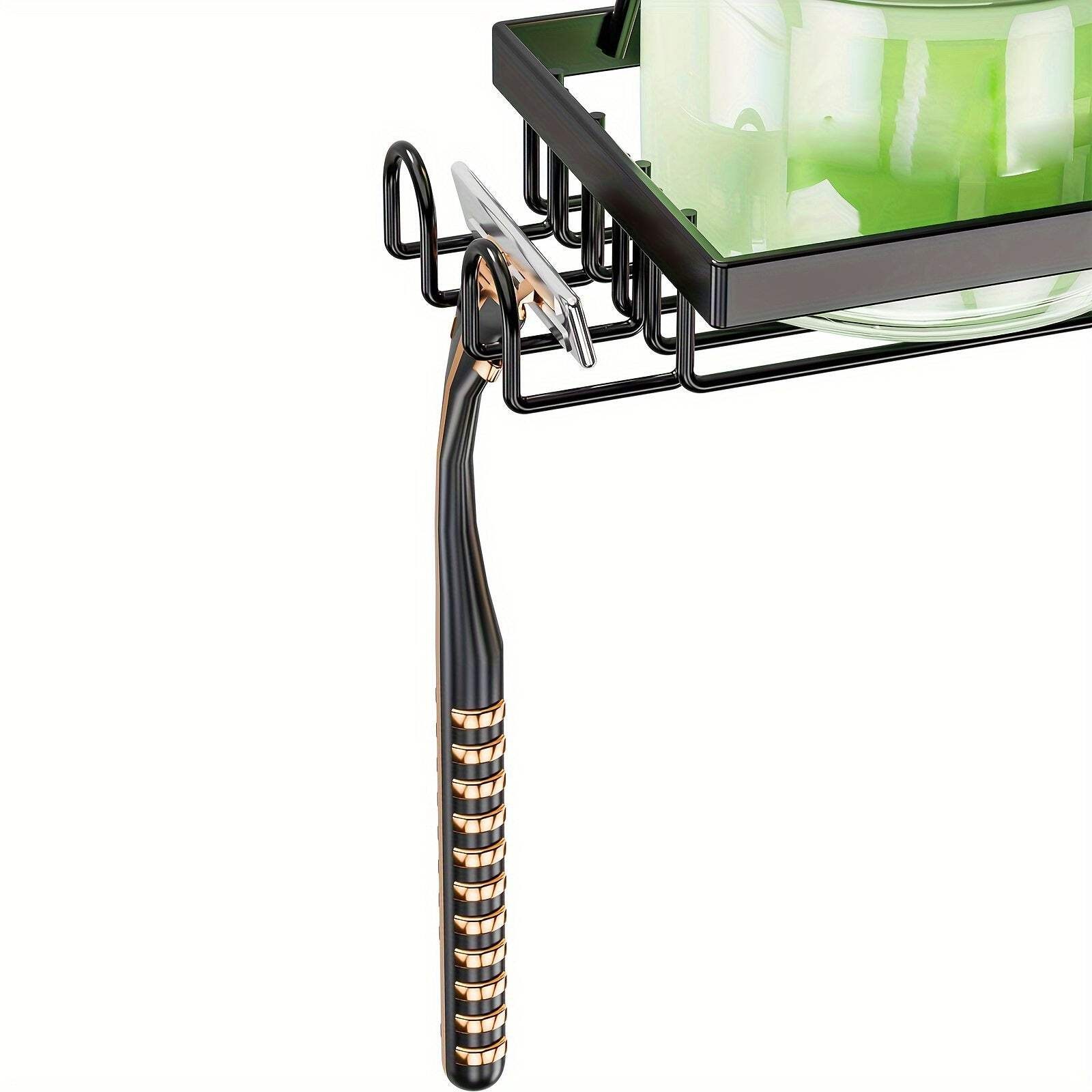 3-Tier Over-the-Door Rustproof Bathroom Shower Caddy