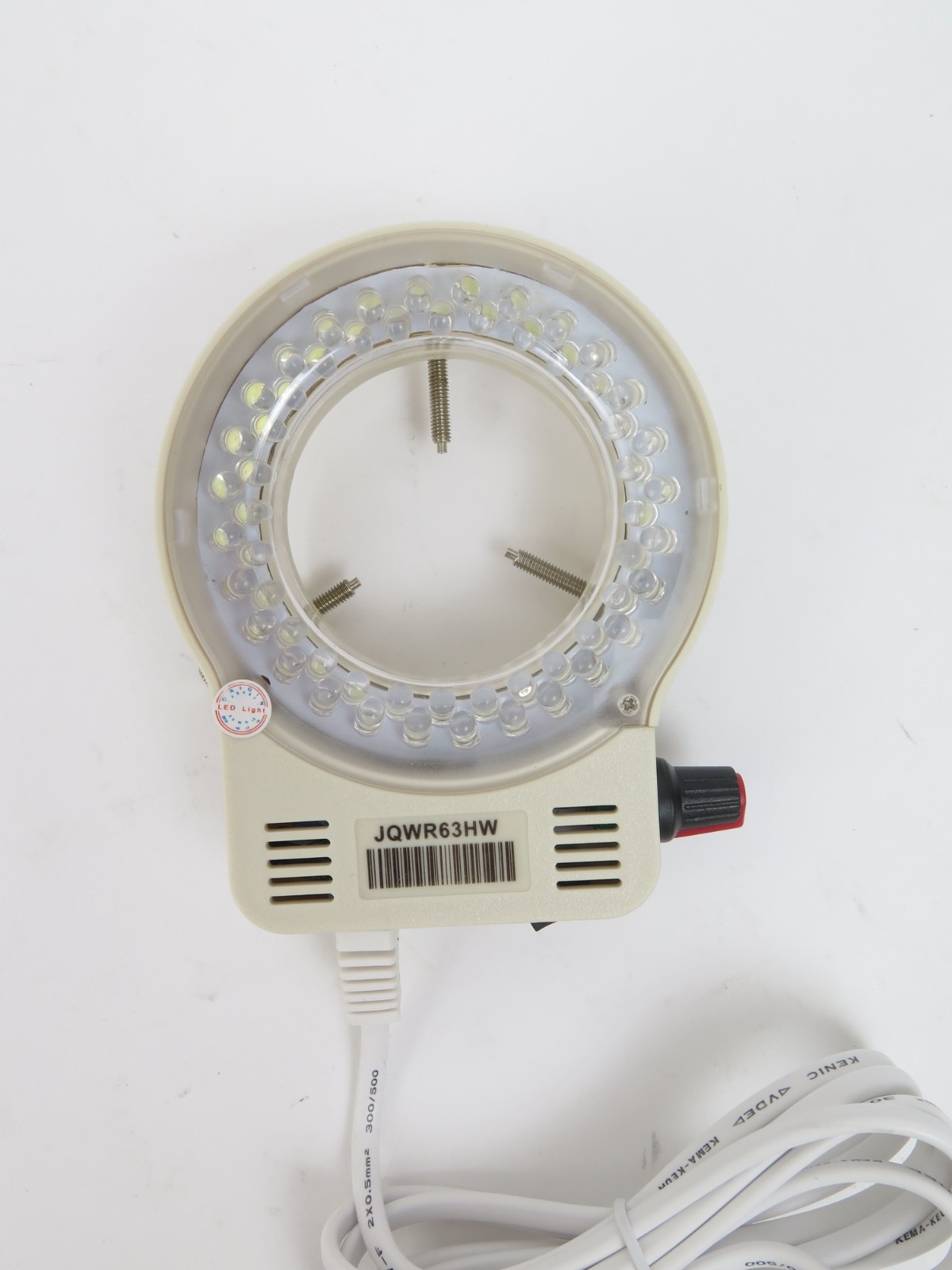 LED-WP64 56 LED Ring Light Illuminator for Stereo Microscope 110-240V New