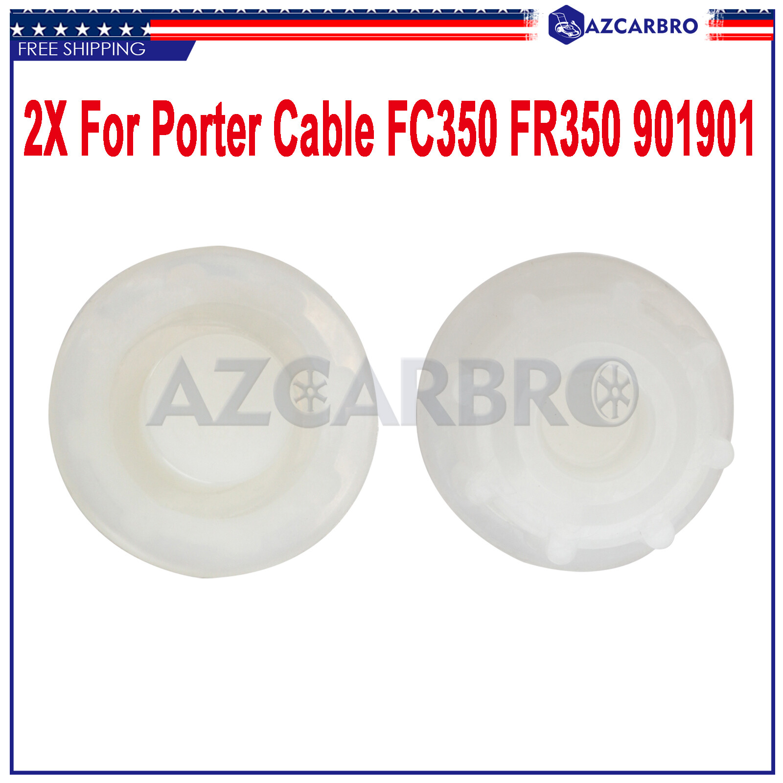 Replacement Bumper Nailer Piston Stop 2pcs Fits Porter Cable FC350 FR350 901901