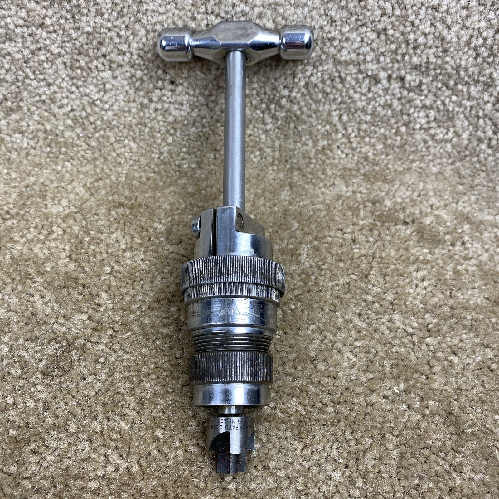 J A Sexauer Seat Resurfacing Tool w/1 Bit Make The Tight Line Stay