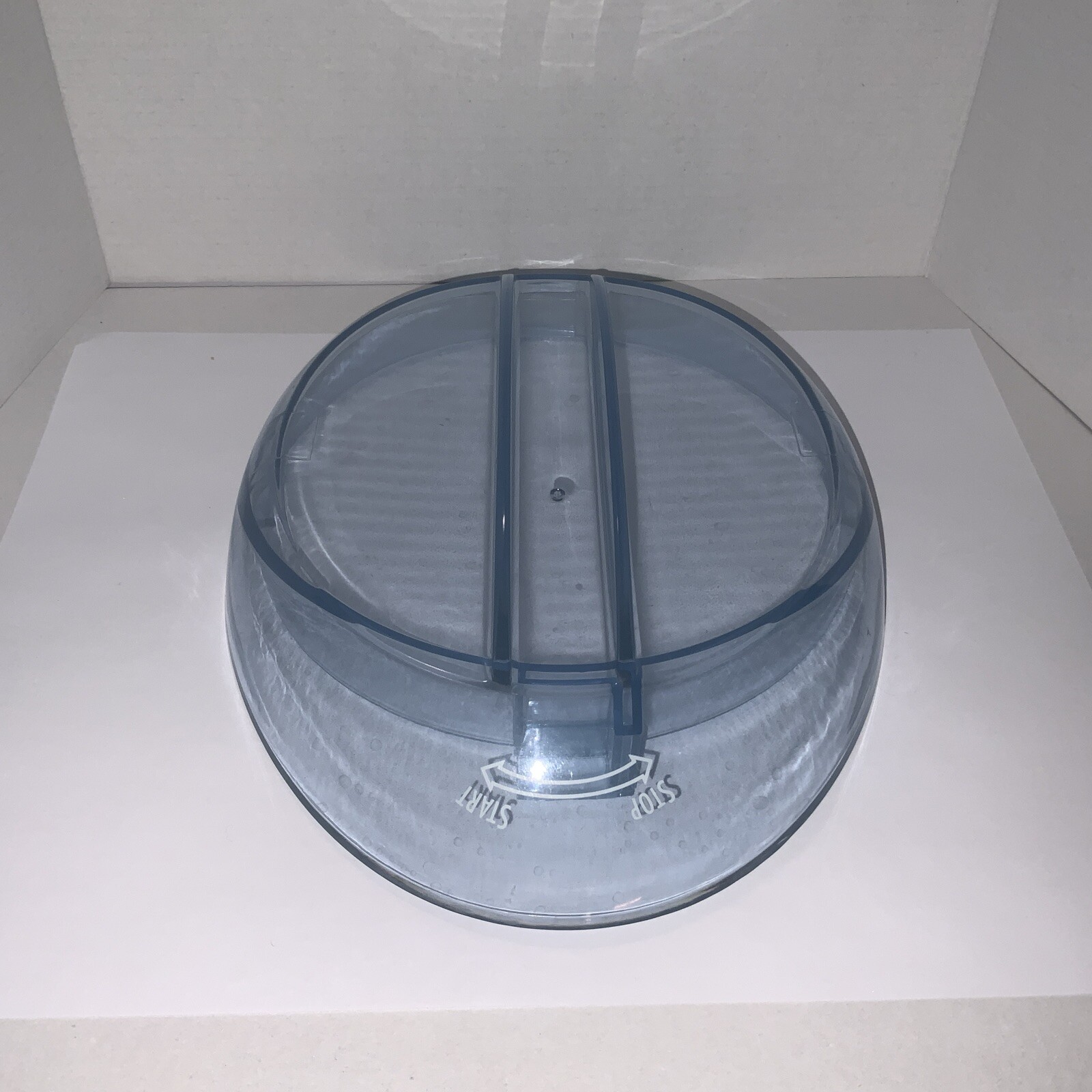 Hamilton Beach Icy Treats Shaver 68050 Replacement Part Lid ONLY Clear Blue