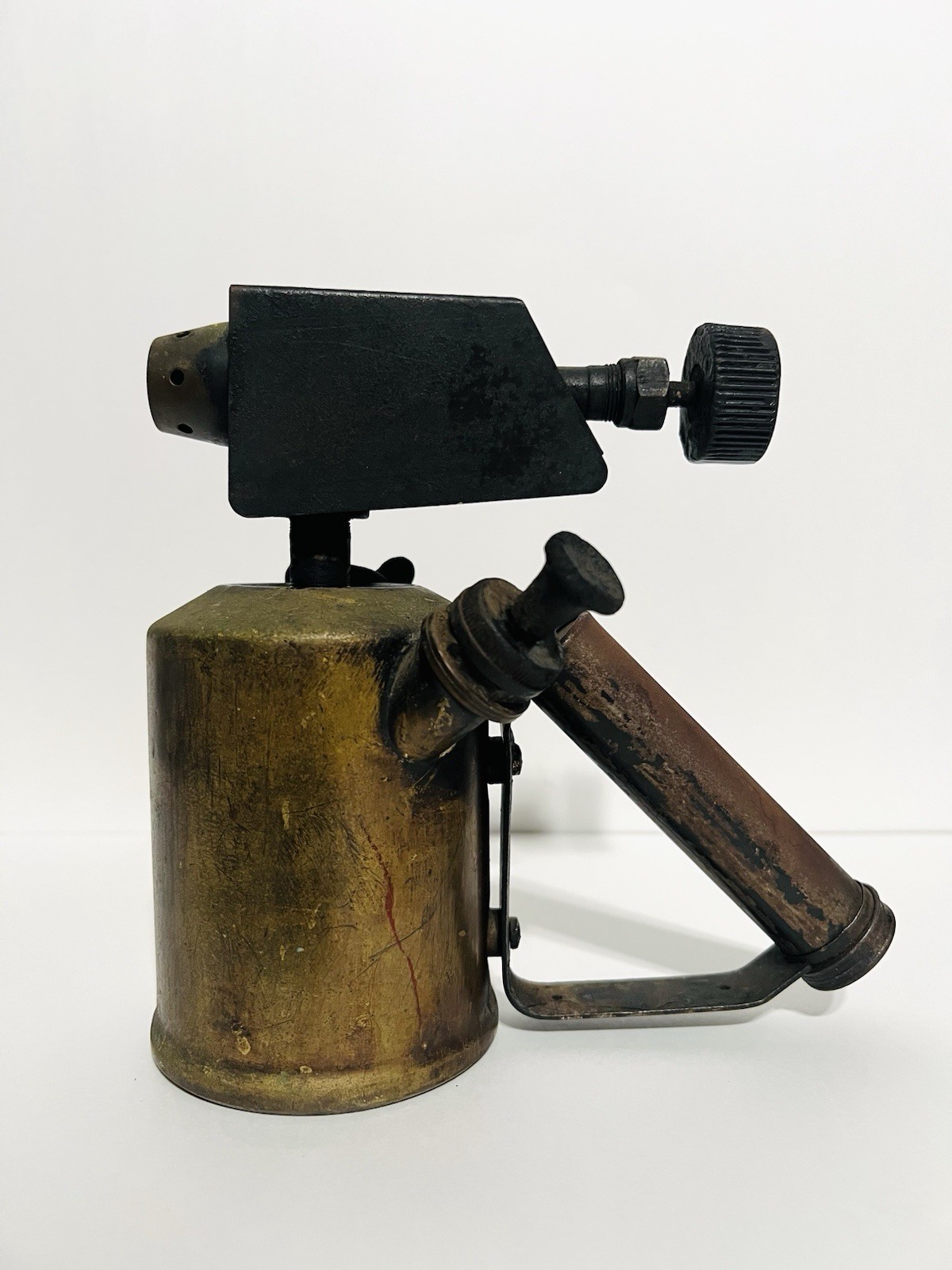 Antique G. BARTHEL GASOLINE BLOWTORCH - German Made
