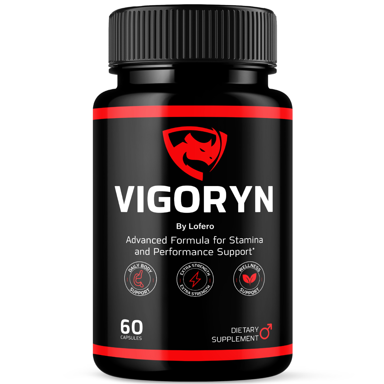 Vigoryn Capsules Pills for Men Male Supplement Reviews Stamina Energy (60 ct)