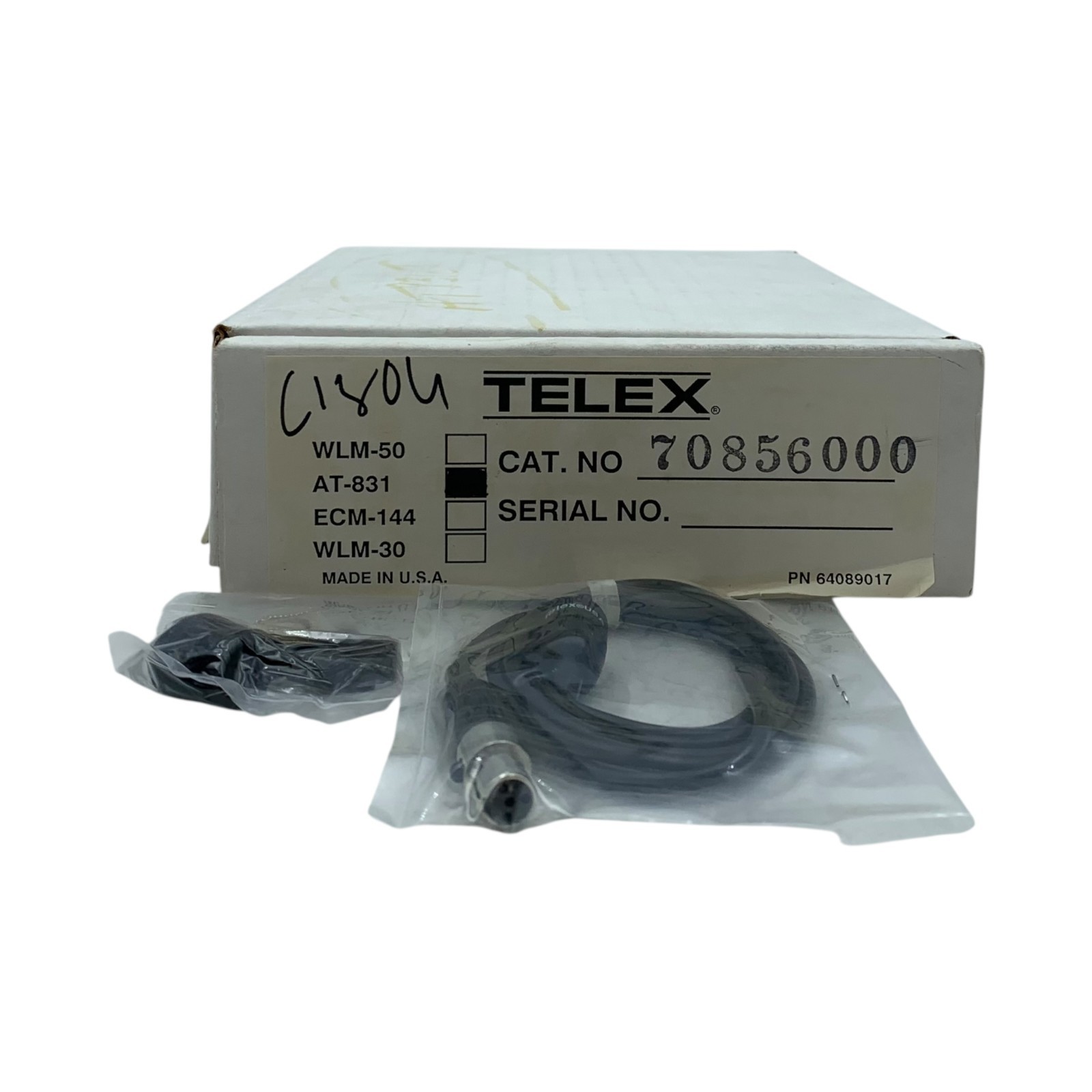 Telex AT-831 Lavalier Mic 70856000