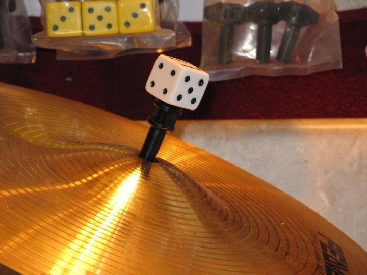 cymbaldice insulators that replace the cymbal stand wing nut improves cym sound 