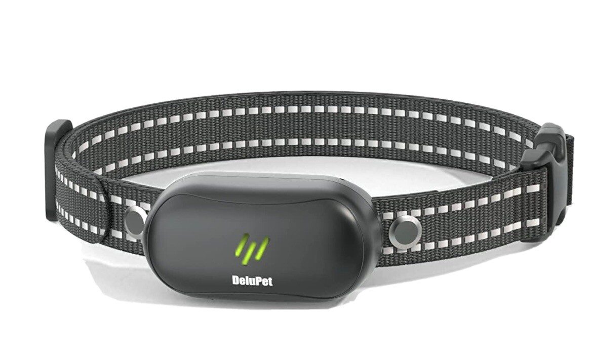 DeluPet Dog Training Collar Receiver, Single Collar Without Remote