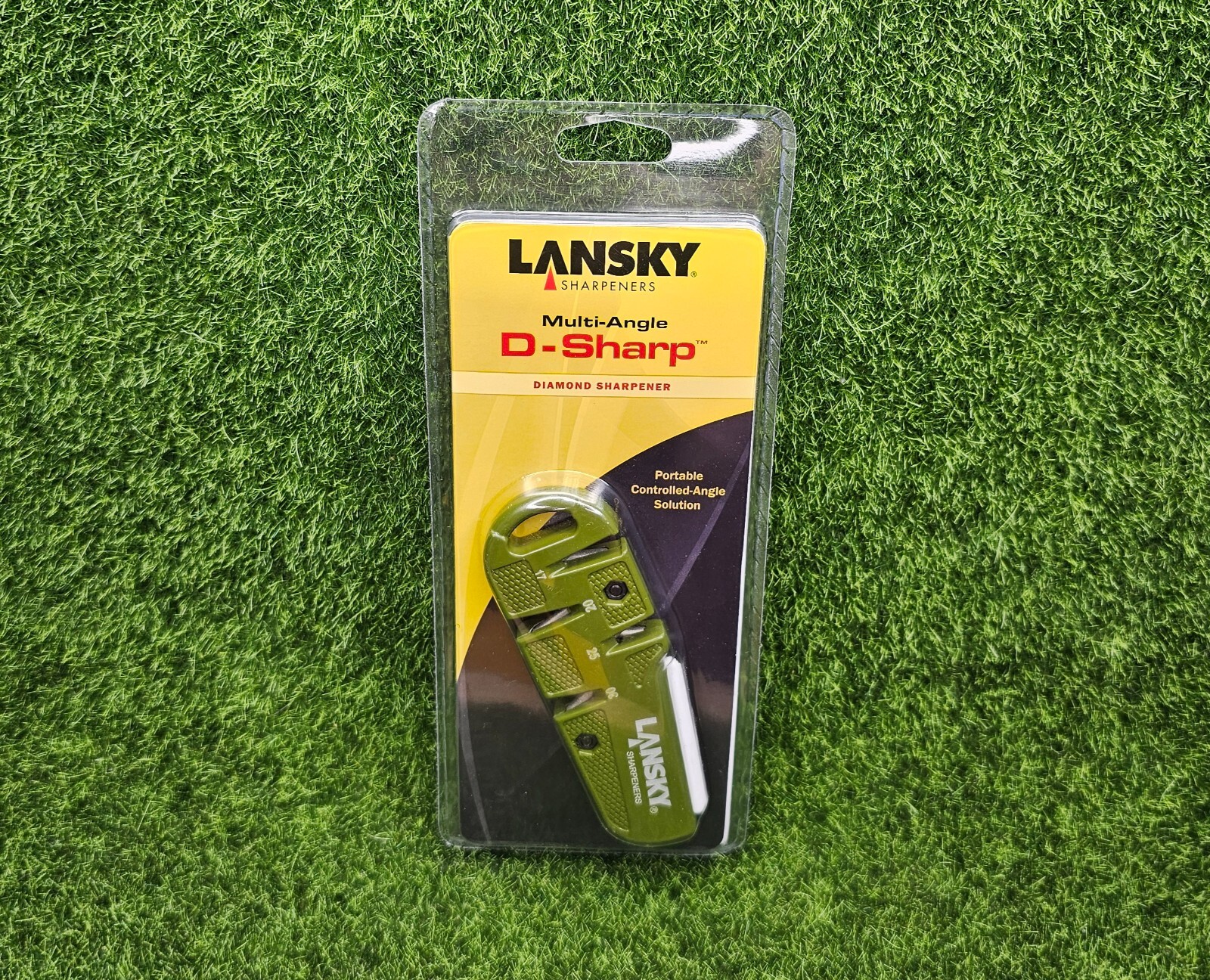 Lansky D-Sharp Diamond Portable Multi-Angle Knife Sharpener, 600/800gr - D-SHARP