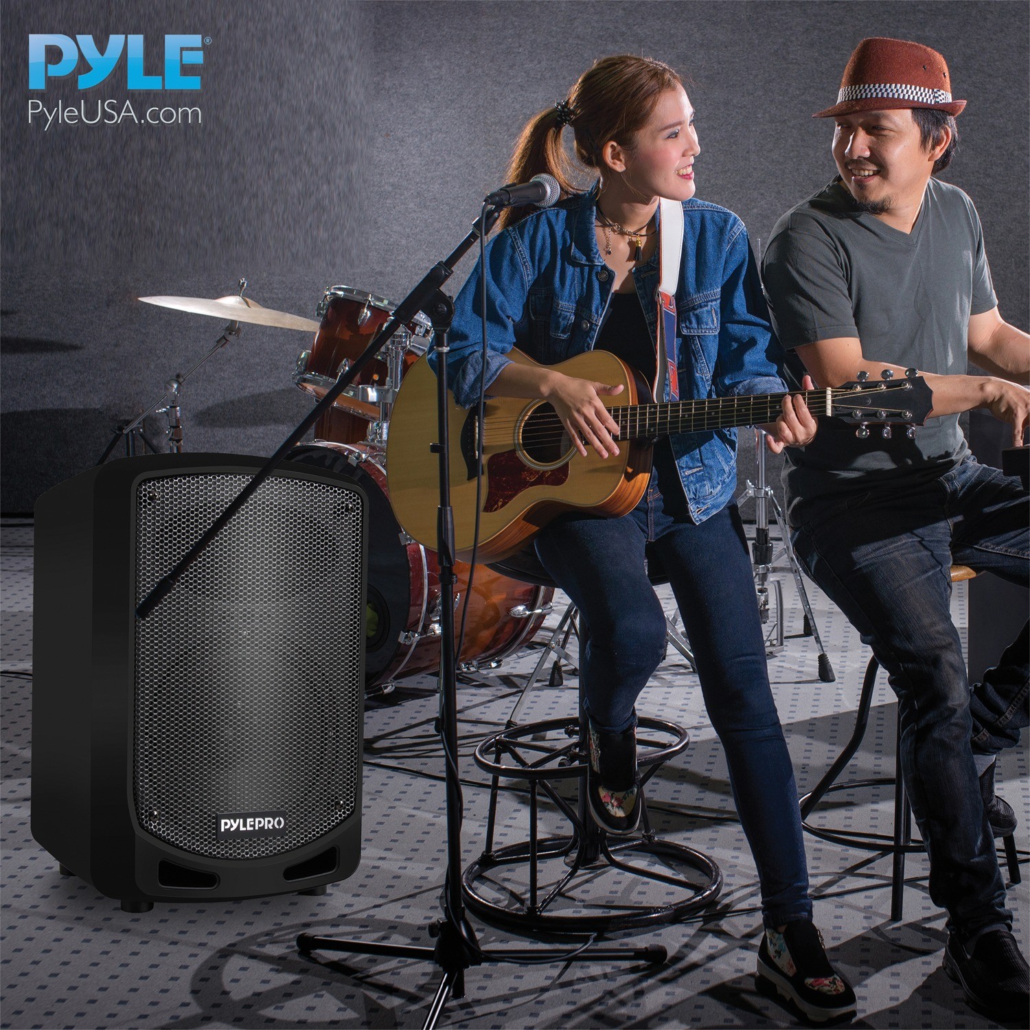 Compact Portable Bluetooth PA Speaker
