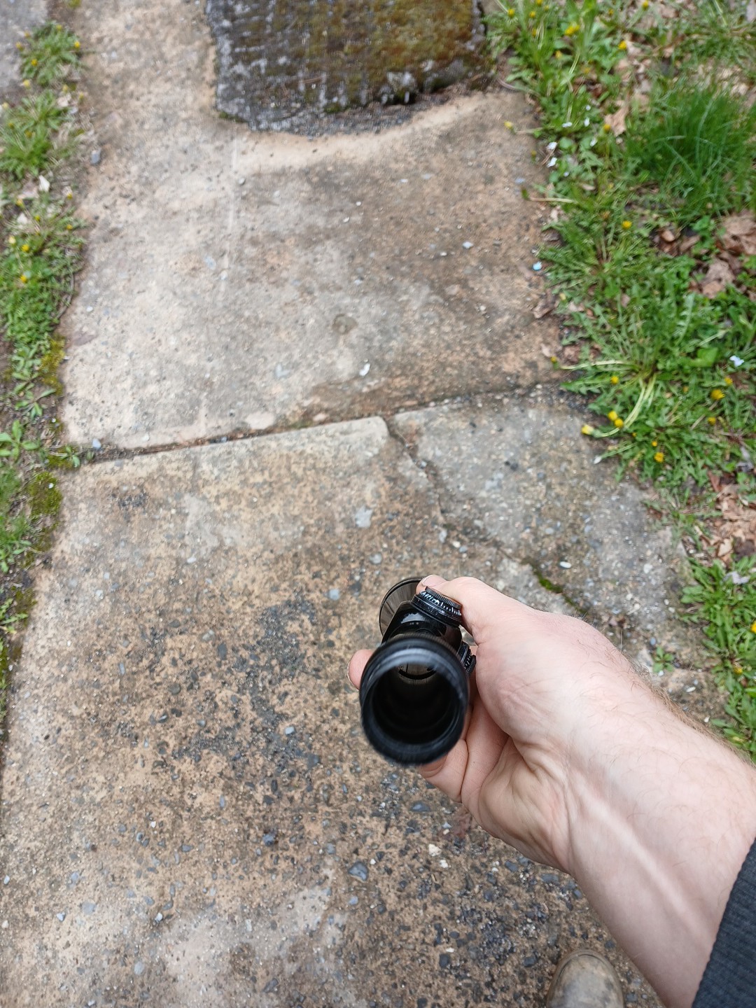 4-12 BURRIS SCOPE Glossy Missing Parts
