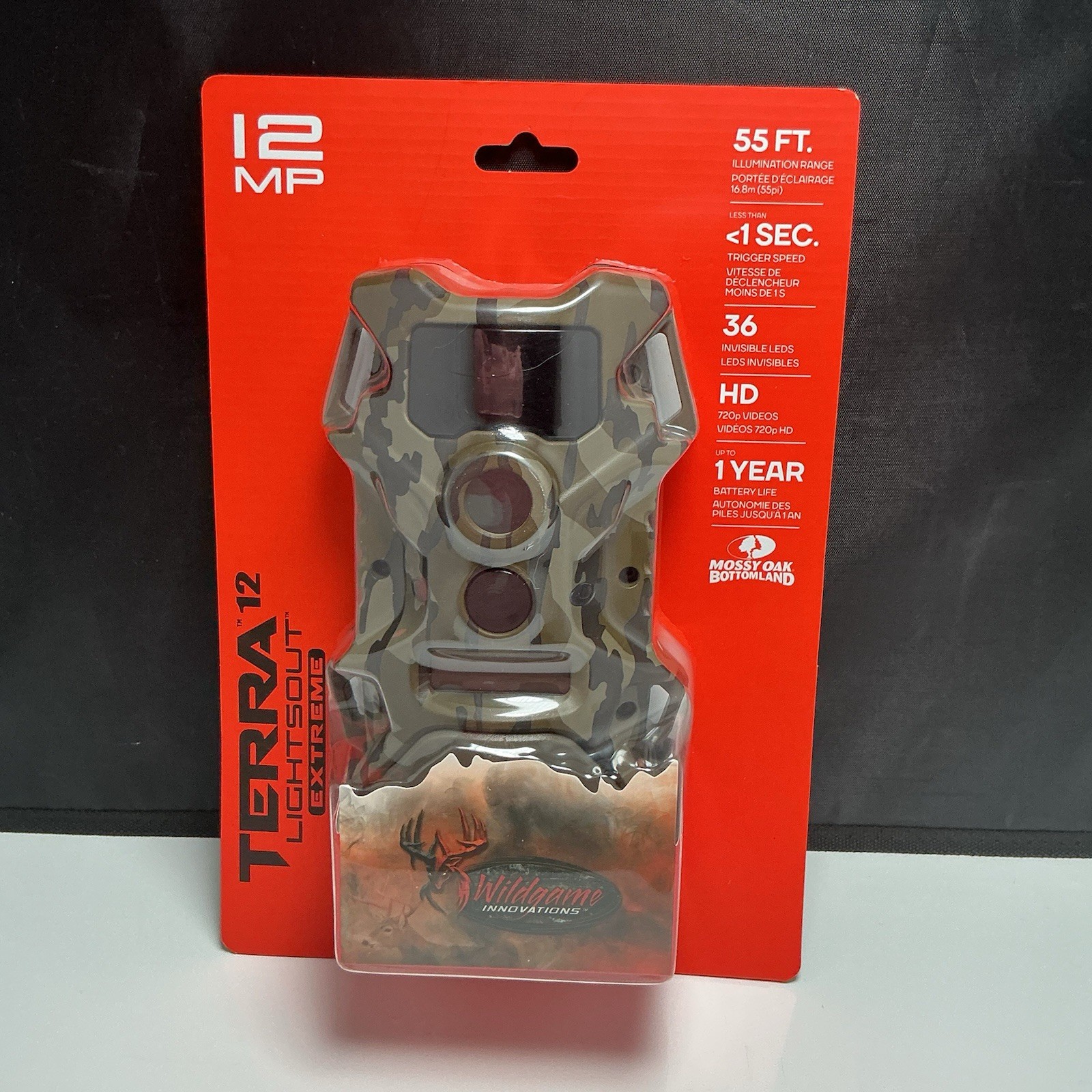 New Wildgame Innovations Terra 12 Lightsout Extreme 12MP 720p Trail Camera