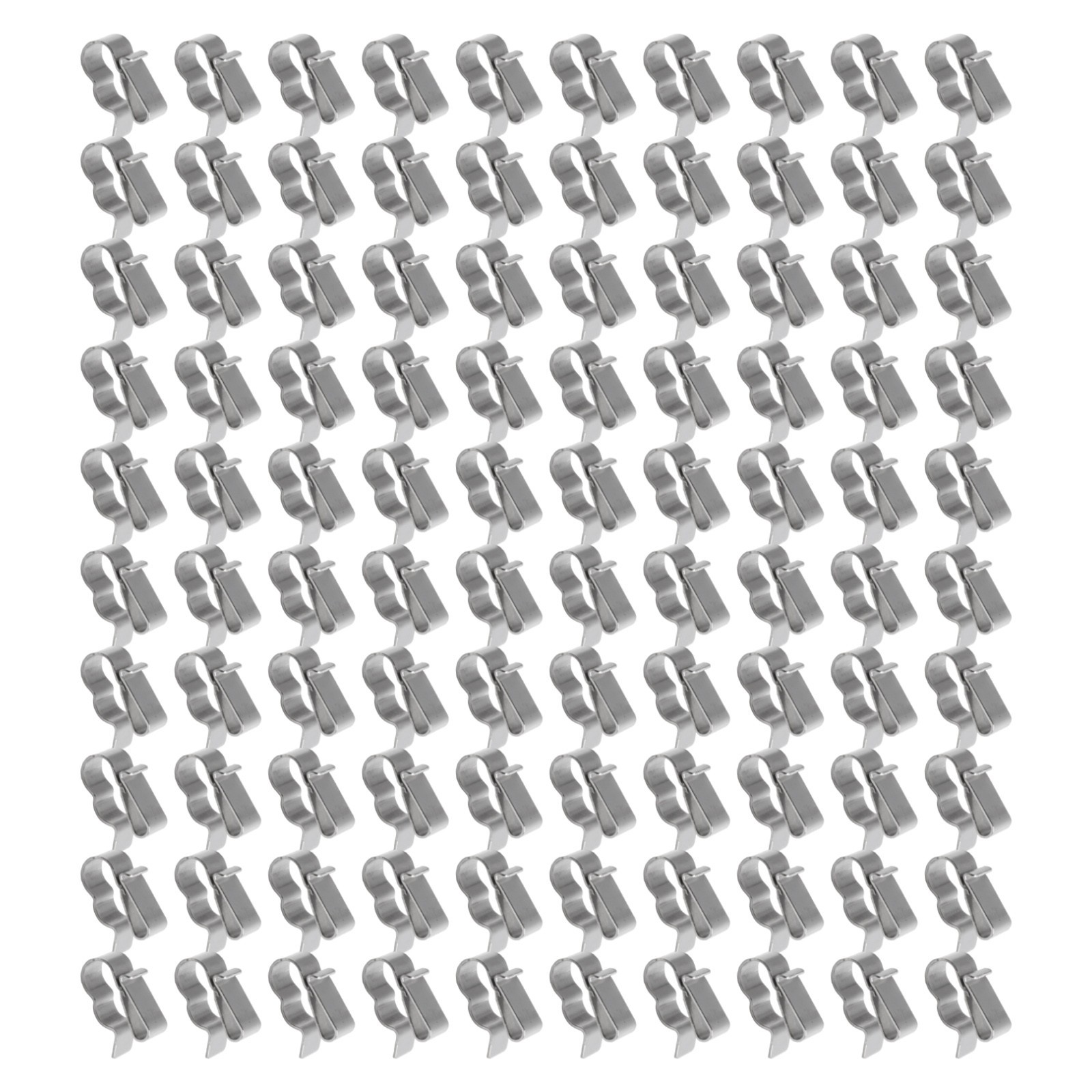 Reliable Wire Support with Stainless Steel Solar Panel Cable Clips 100 Pack