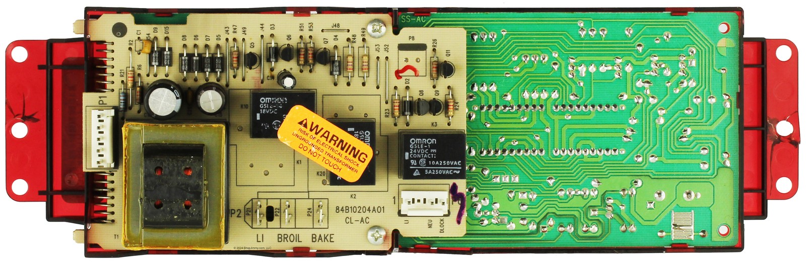 Whirlpool Range 3196970 Control Board - No Overlay