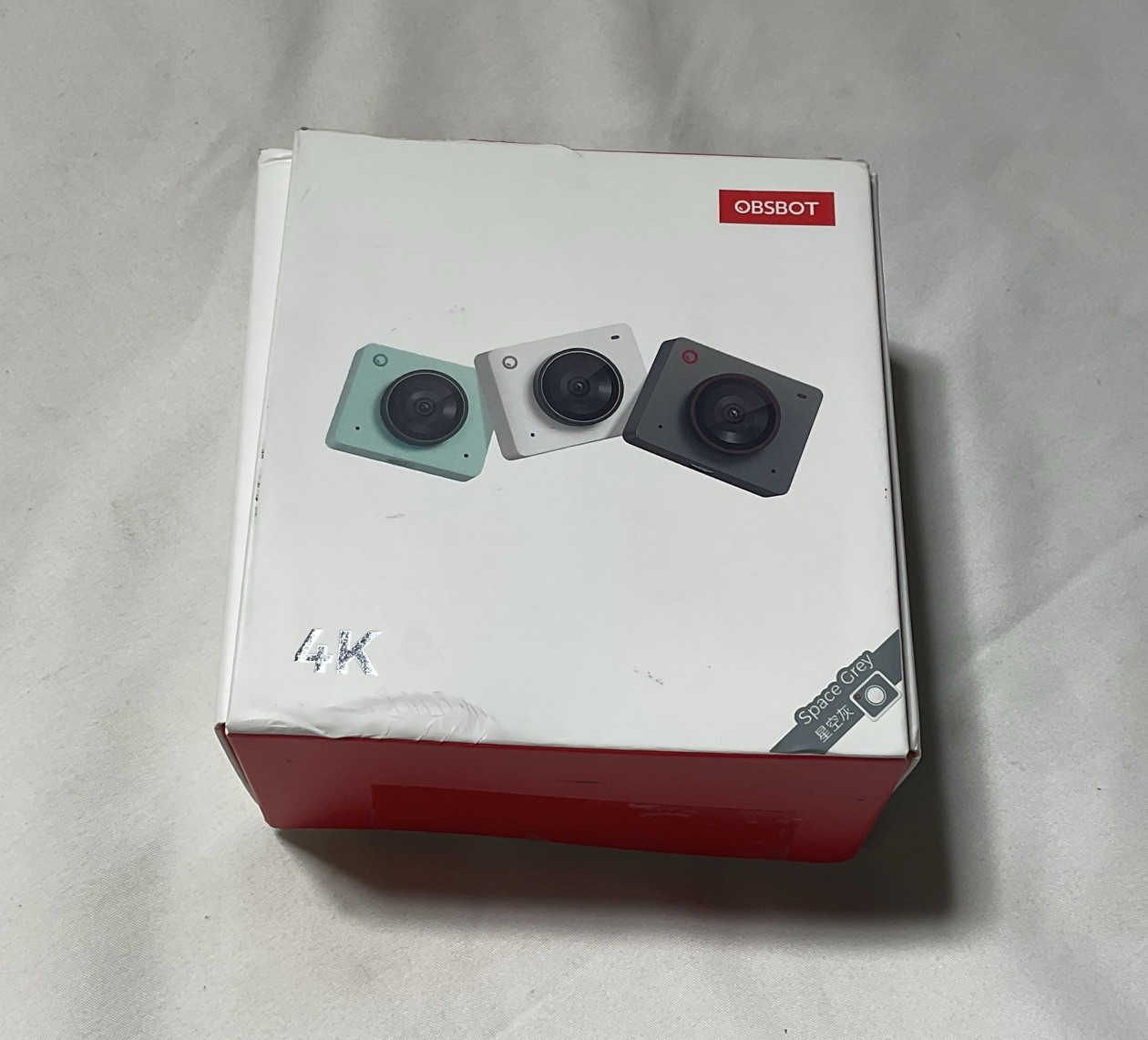 OBSBOT Meet 2 4K AI Powered Webcam Space Grey (OWB-2311-CE) Open Box G2