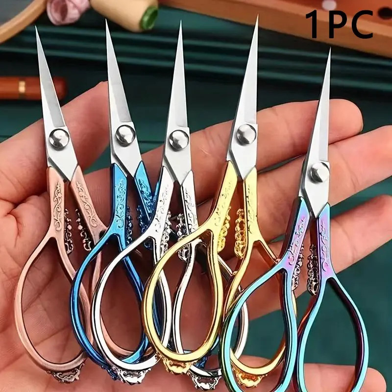 Stainless Steel Precision Curved Scissors, Multipurpose Professional Scissors fo