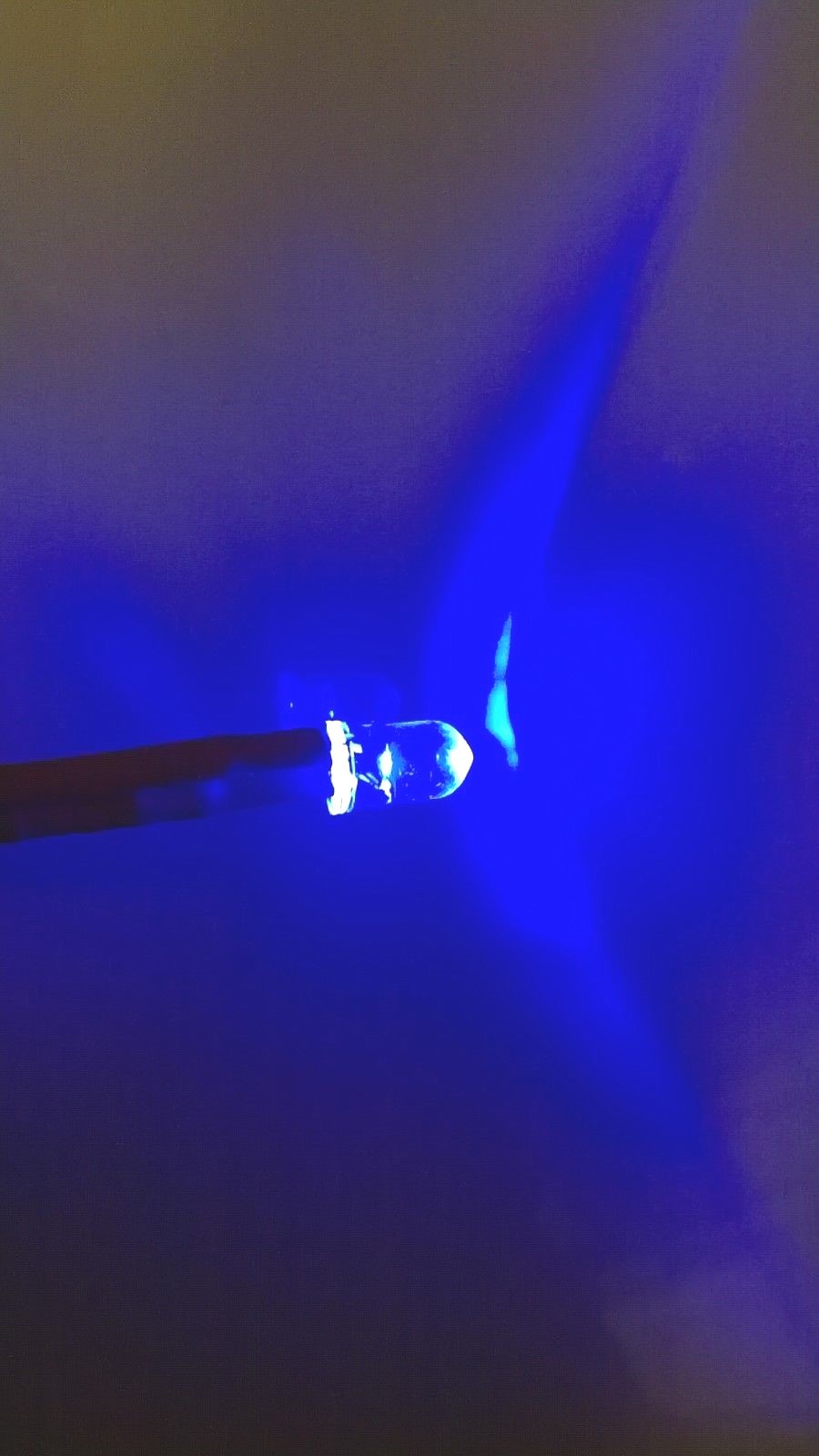 2 - BLUE 3mm LED COBRA UNIDEN CONNEX TEXAS STAR GALAXY RADIO  METER LITE 14 VDC