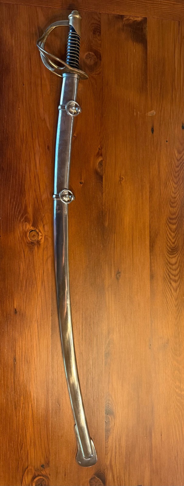 VIETNAM ERA CEREMONIAL M1862 PRESENTATION CALVARY SWORD -CHIEF WARRANT OFFICER