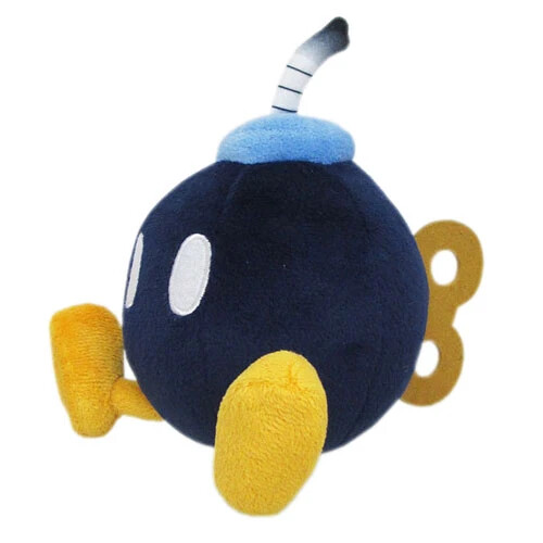 Super Mario All-Stars Bob Omb 6-Inch Plush
