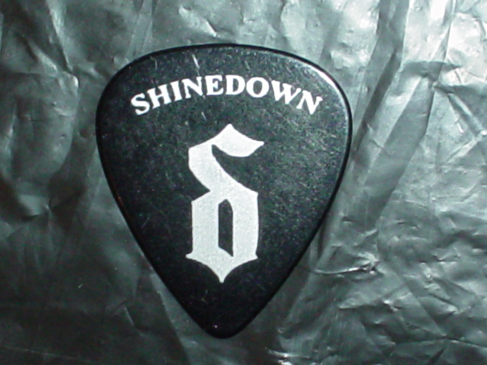 SHINEDOWN Logo & Jasin Todd RaRe 2005 2006 RaRe Concert Tour GUITAR PICK