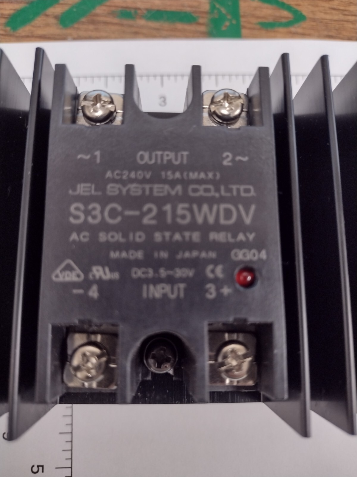Jel Systems Solid State Replay 215 W Model Sc3-215wdv Includes Heat Sink #Z7