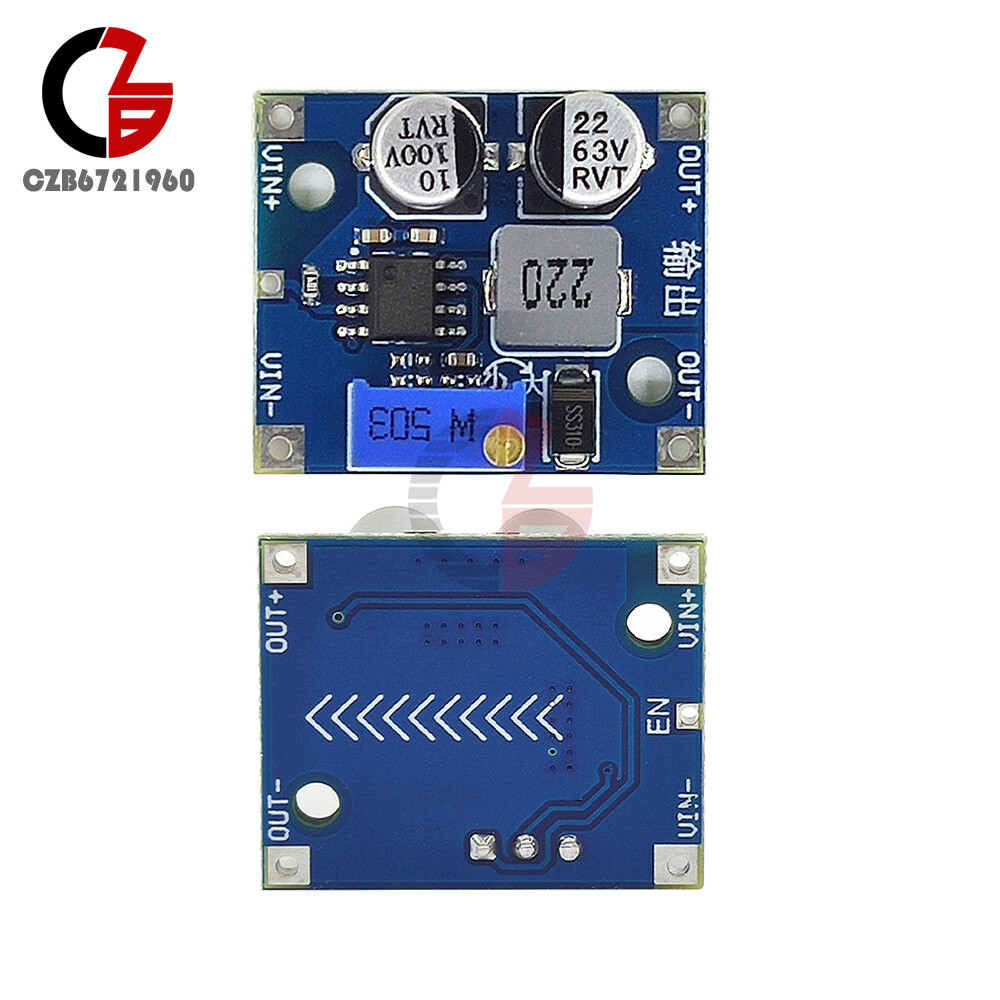 Mini DC-DC Step-Down Power Module Buck Converter 5-80V to1-62V Adjustable 1.5A