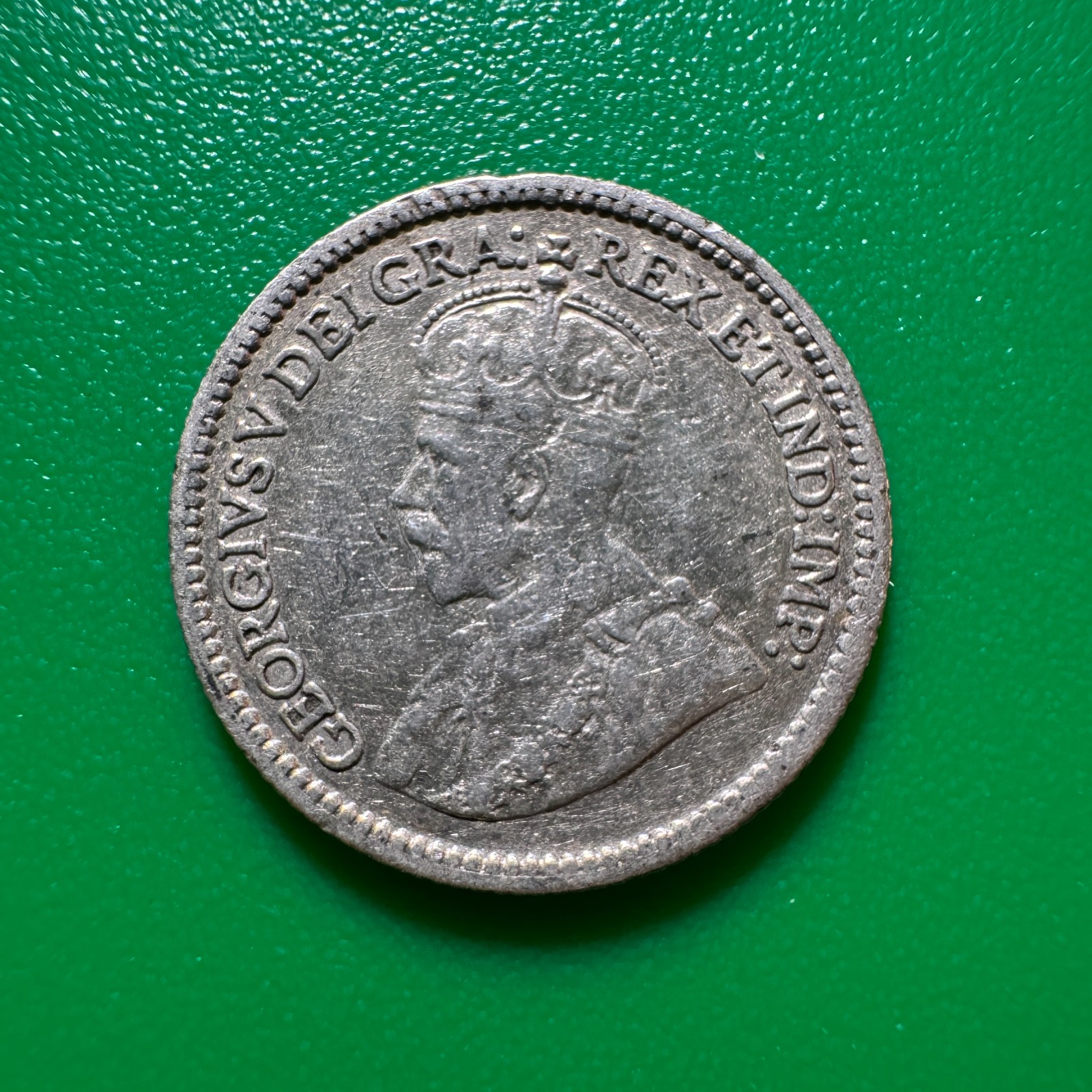 1913 Canada 5 Cent .925 Fine FG048