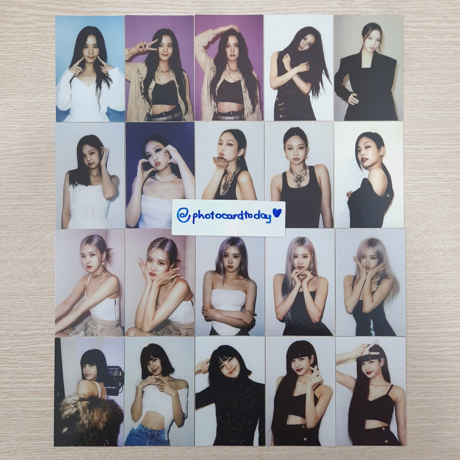 BLACKPINK 1ST FULL ALBUM [THE ALBUM] OFFICIAL PHOTOCARD IDOL KPOP PTC PC BLINK