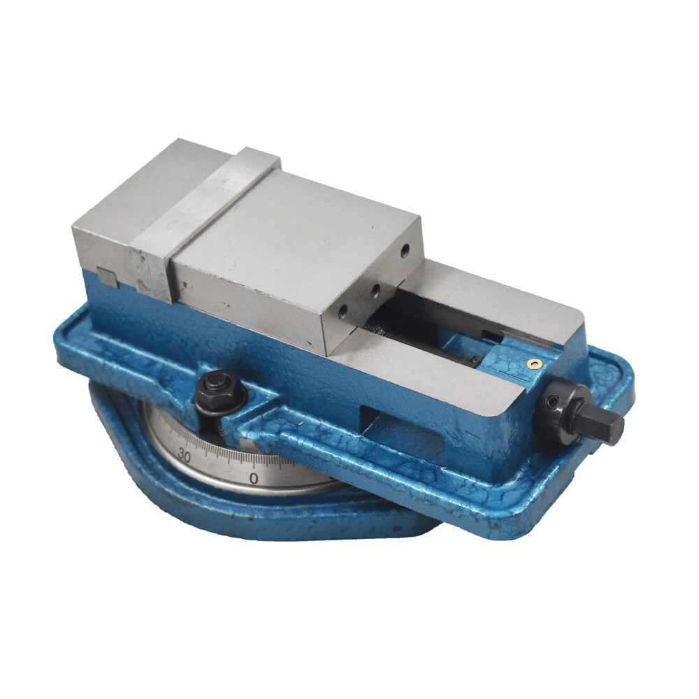 3 Inch Milling Machine Lockdown Vise With 360 Swiveling Base Precision