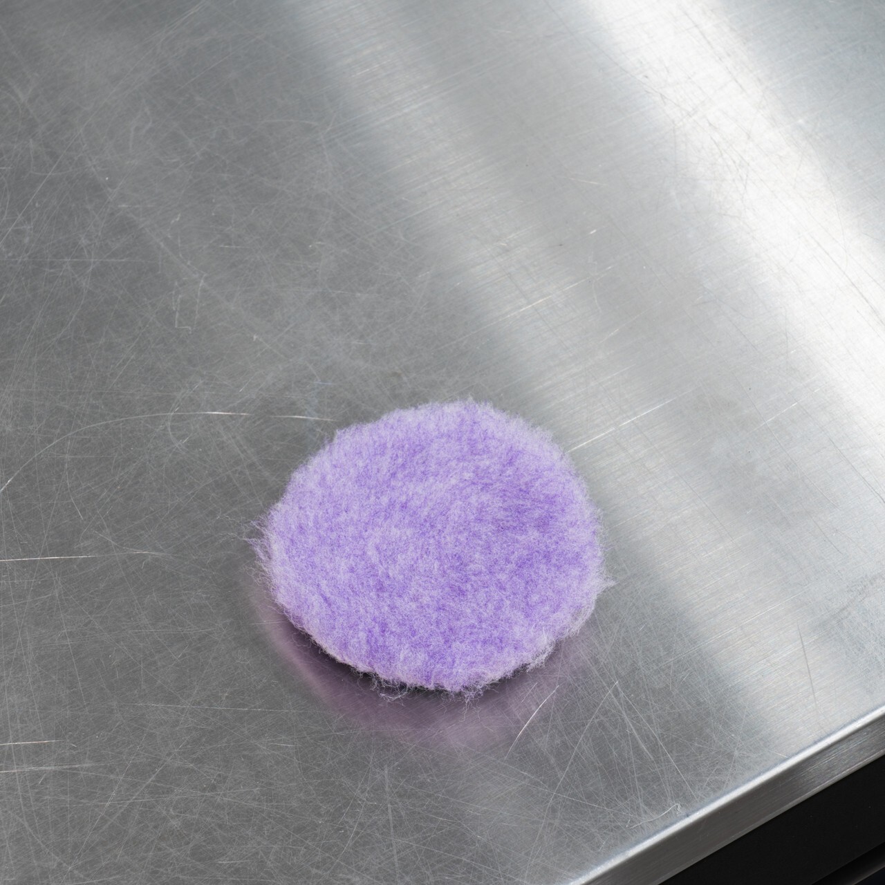 Lake Country Purple Foamed Wool Cutting Pad 3" | DA or Rotary